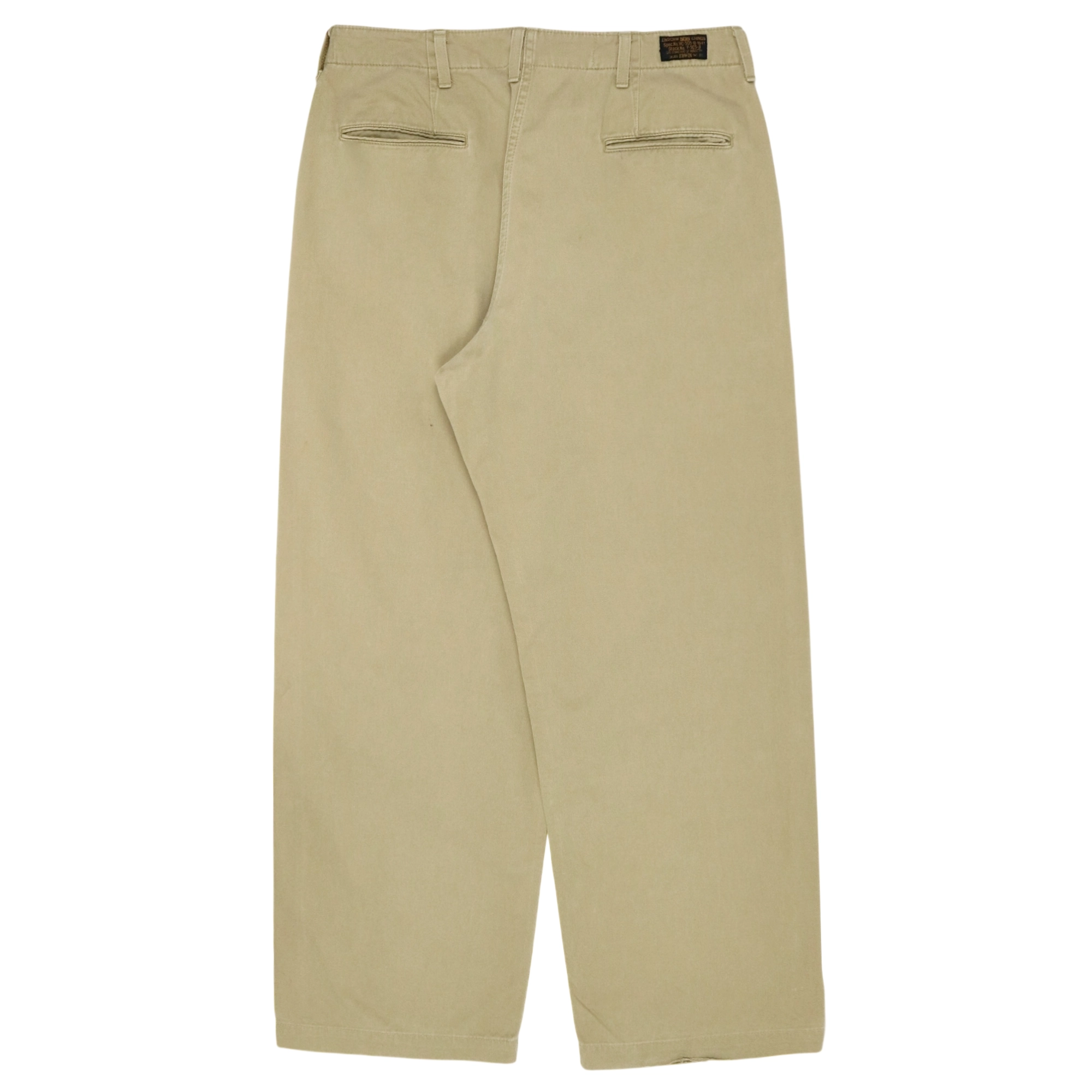 90s Edwin Military Khaki Pants Wide Leg Size 32
