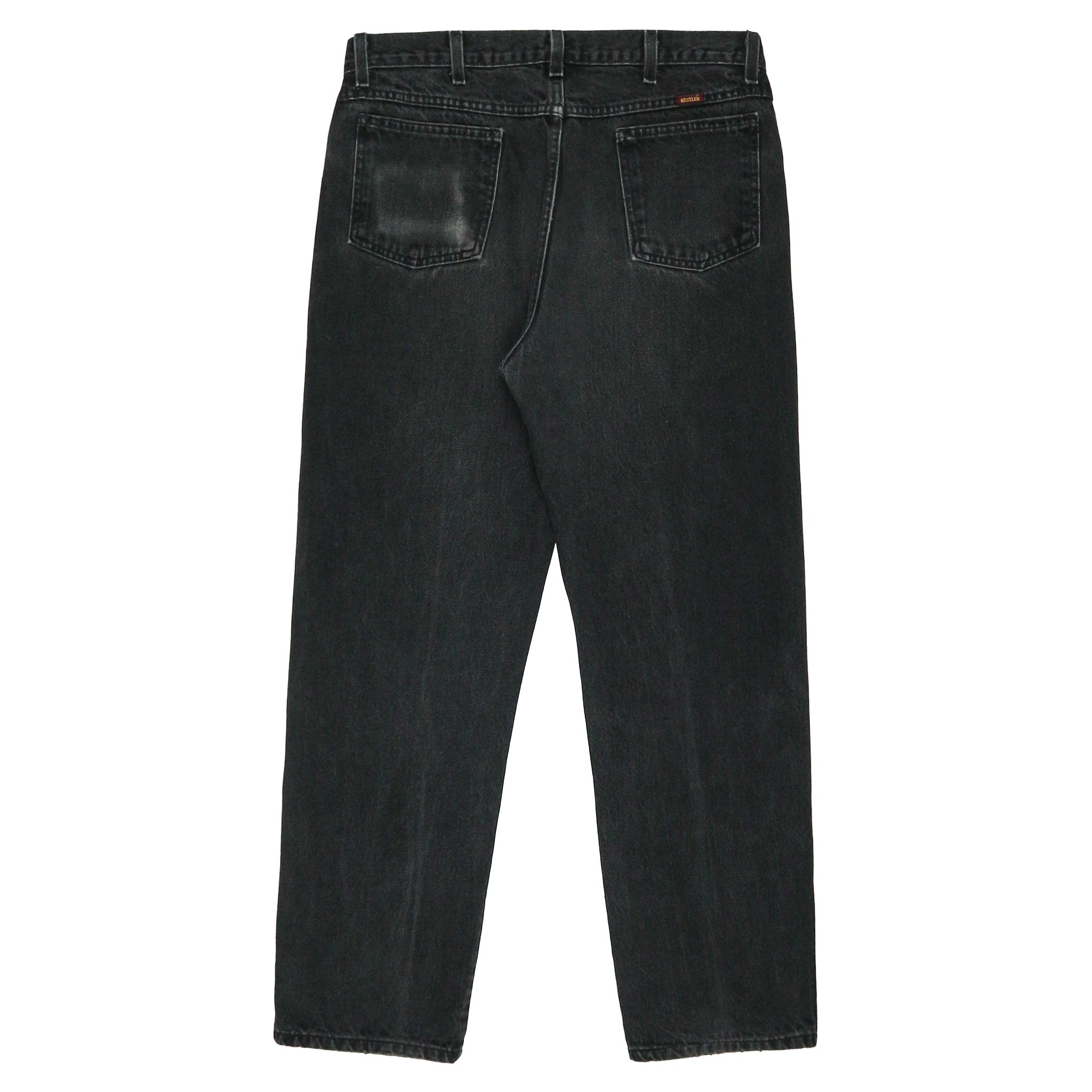 90s Rustler Black Denim Worker Jeans Size 33