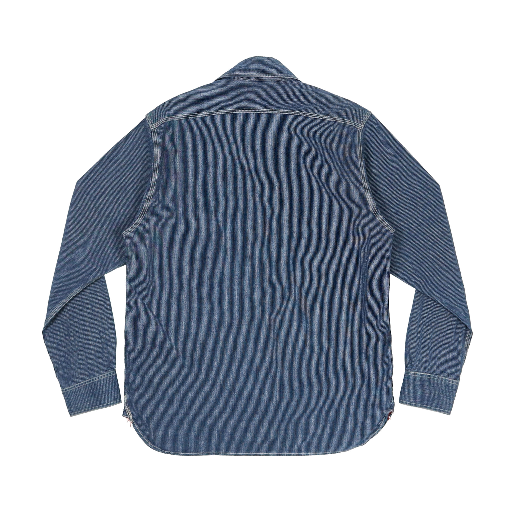 Sugar Cane Made in JP Stripe Work Shirt Size S