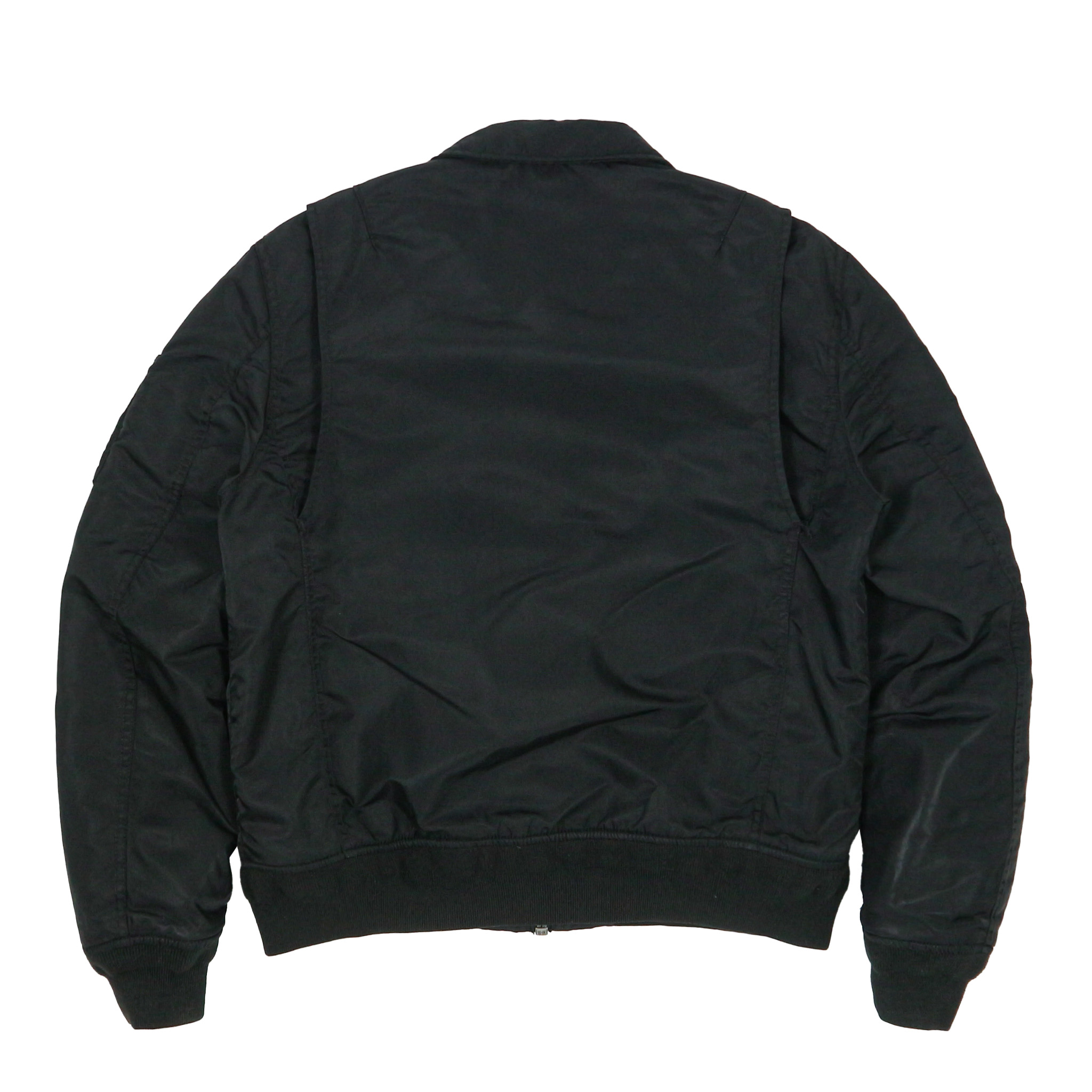 Schott Bros Black Bomber Jacket Size M