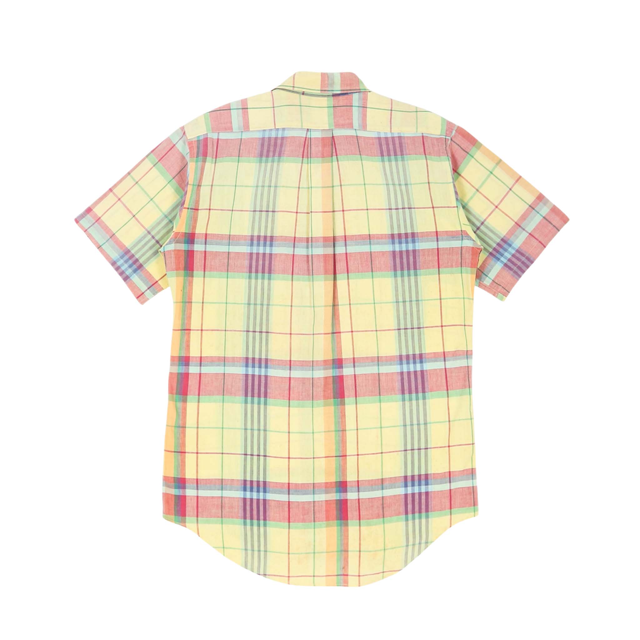 Vtg Polo Ralph Lauren USA Plaid Shirt Size S