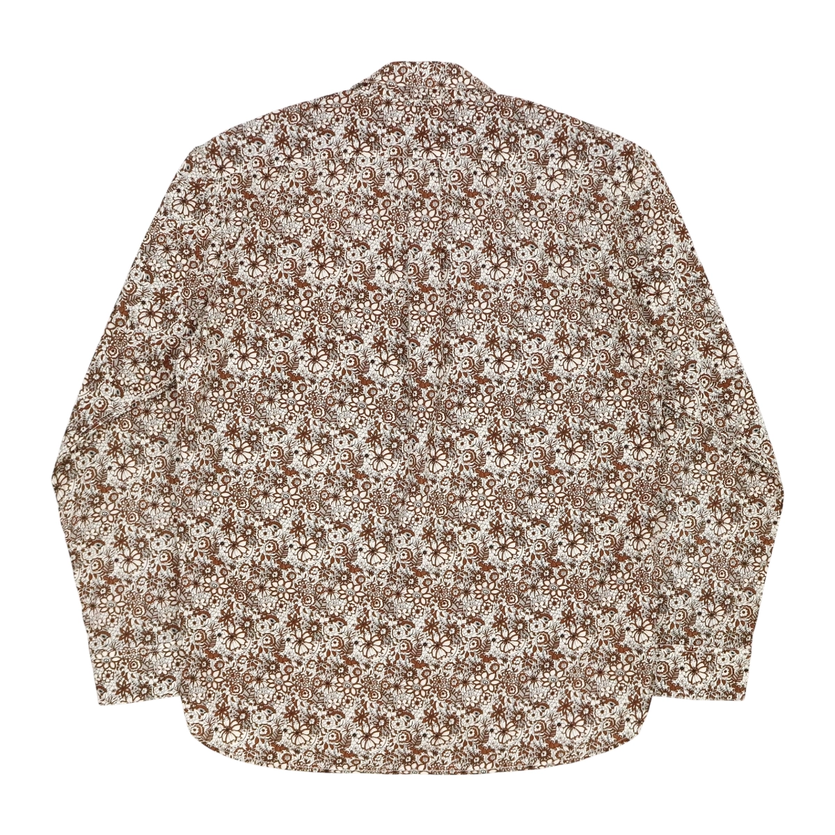Mitsumine Floral Pattern Shirt L/S Size L