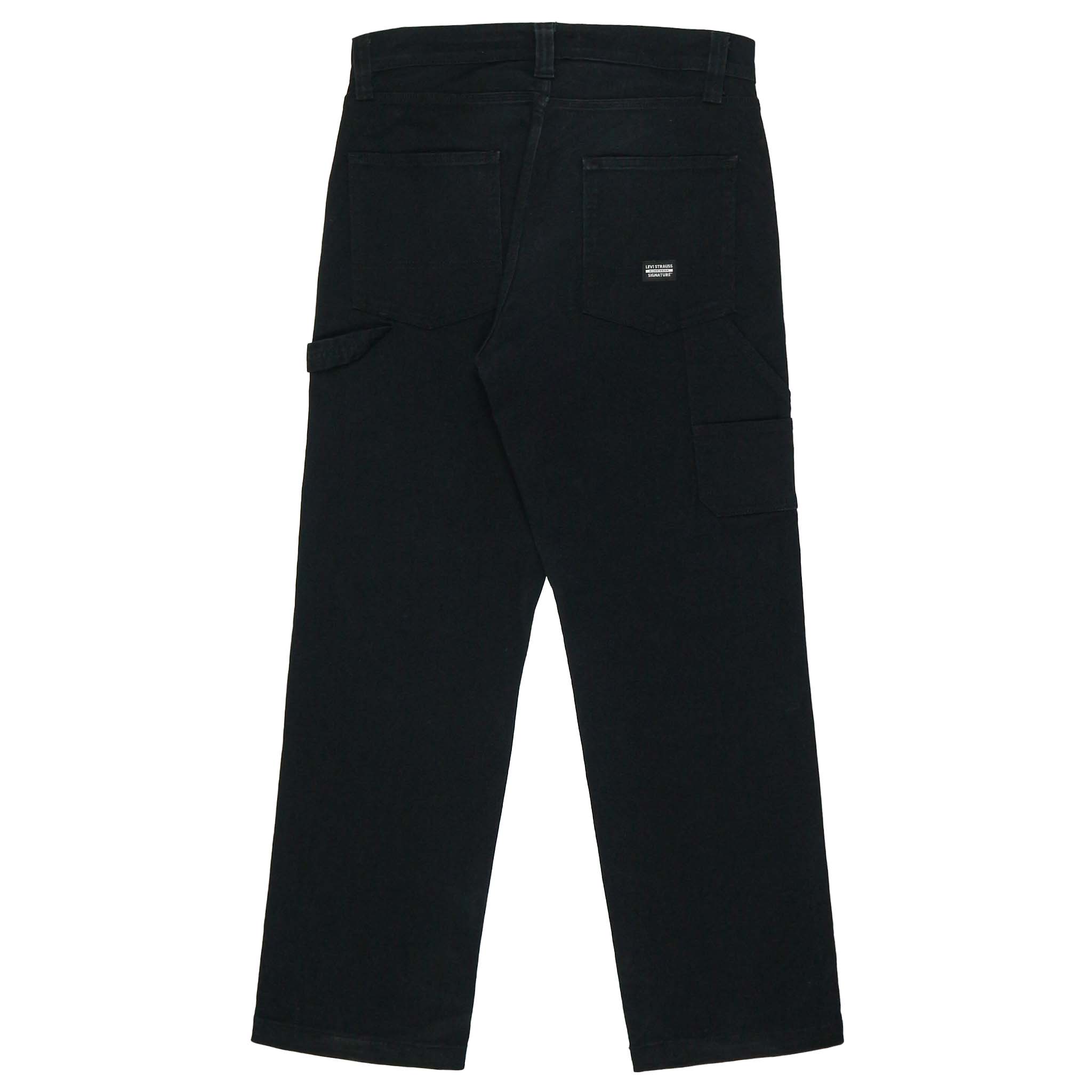 Levi's Workwear Black Denim Carpenter Pants Size 35