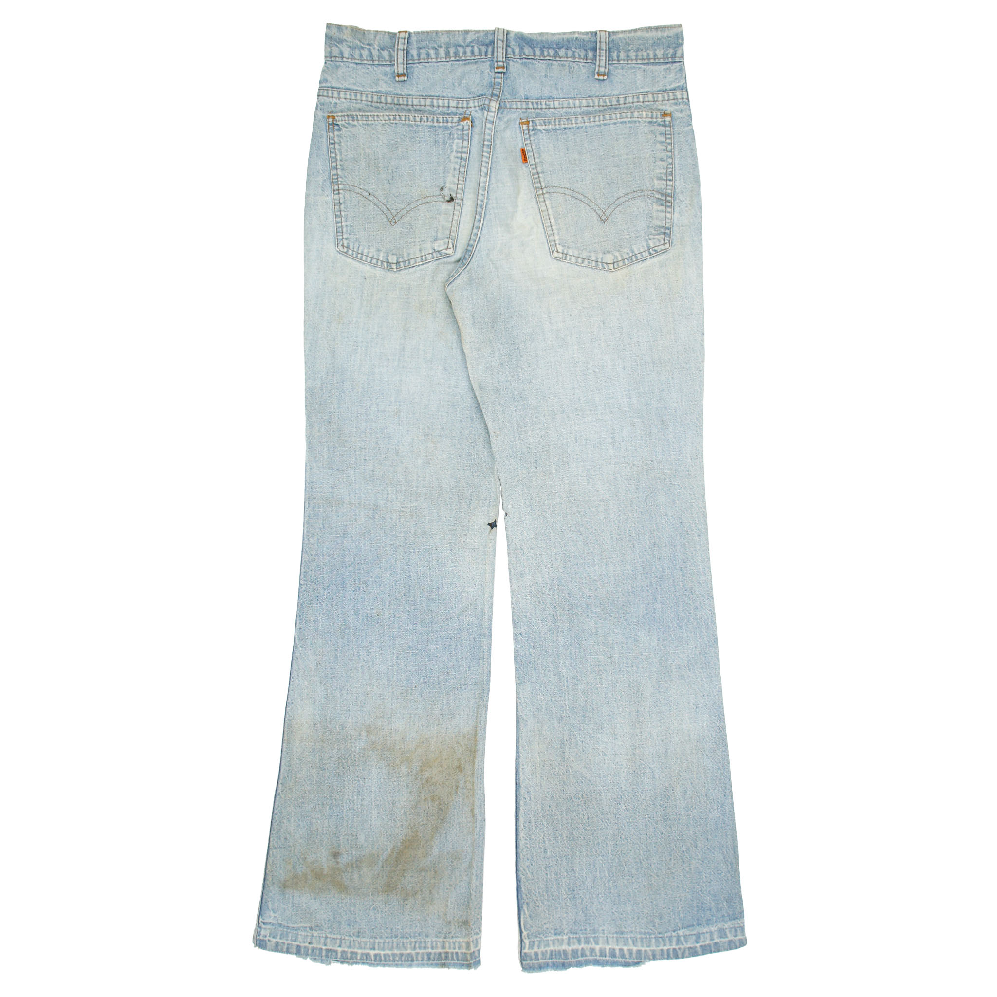 Vtg 80s Levi's 646 Flared Jeans ‘Damage’ Size 31