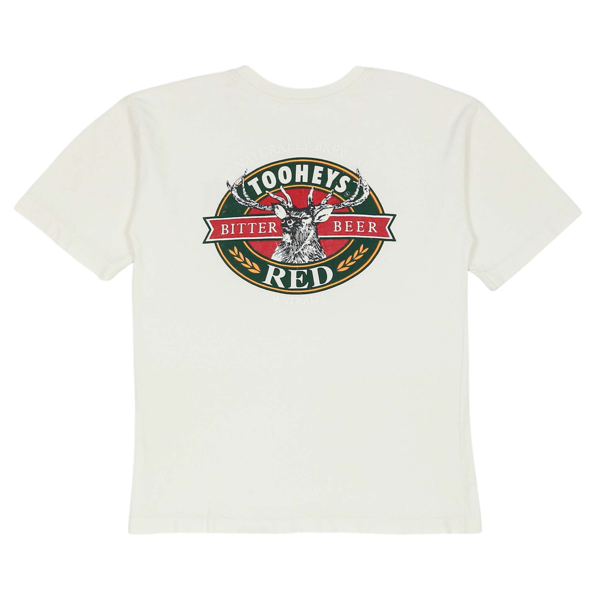 Vintage Tooheys Red Bitter Beer Graphic T-Shirt Size M