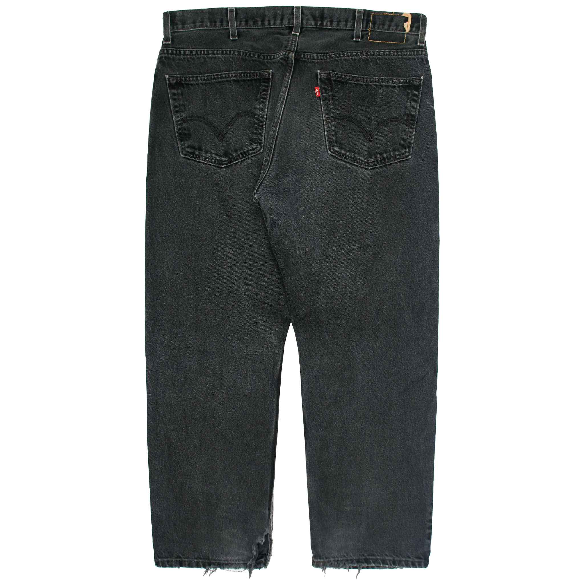 2000s Levi's 505 Black Denim Jeans Size 40