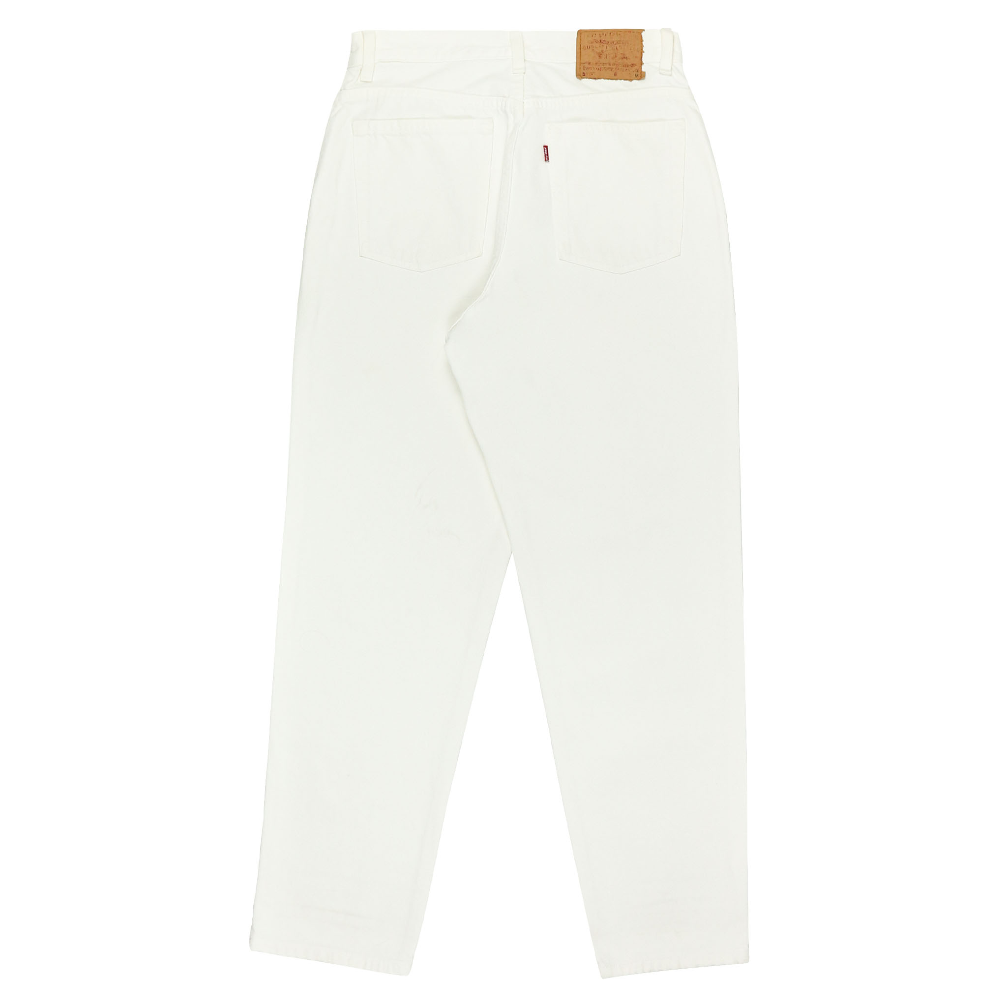 90s Levi's 550 USA White Denim Jeans Size 31