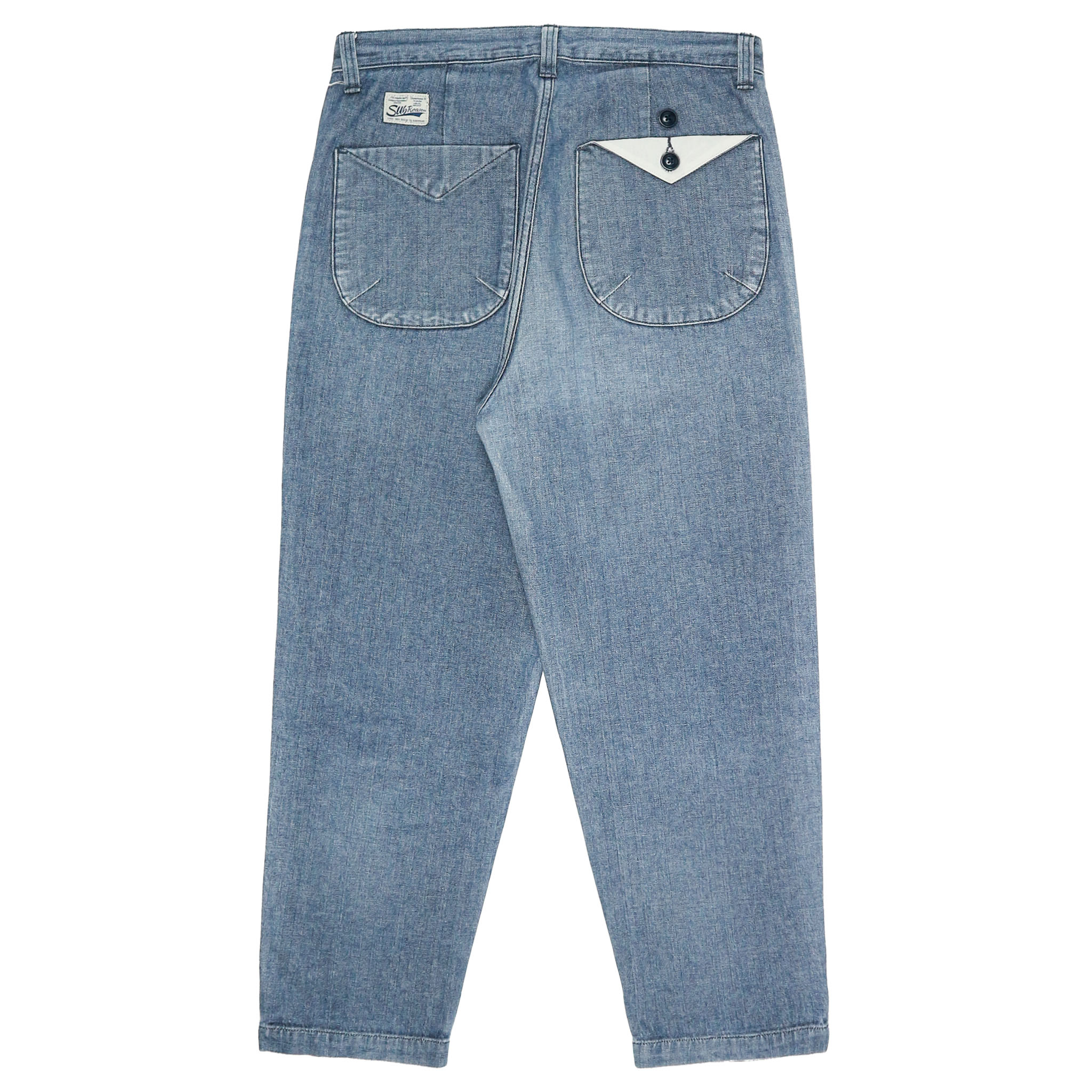 Sub Reason Japan Herringbone Tapered Pants Size 32