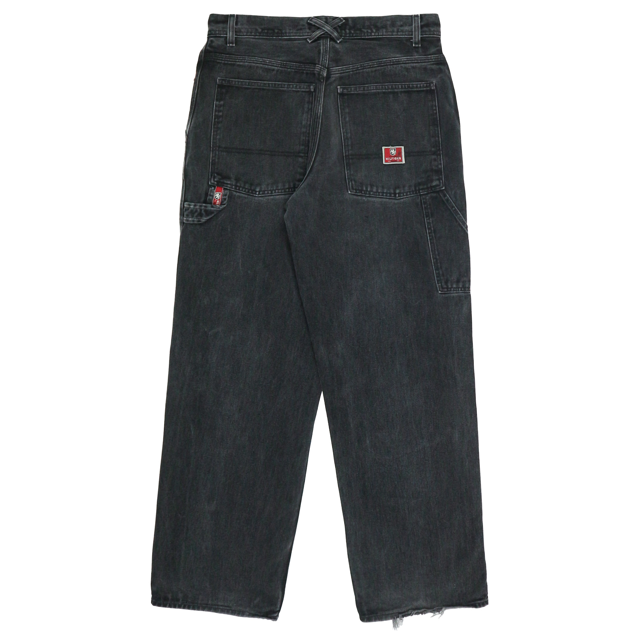 Tommy Hilfiger Red Label Black Denim Carpenter Size 33