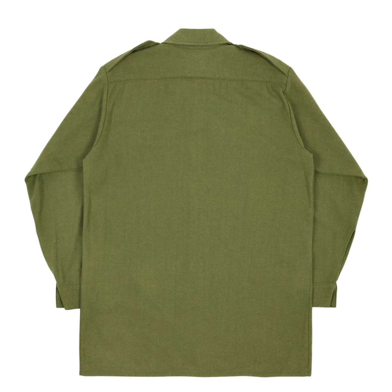 Vintage 70s British Army Wool Combat Shirt Size L