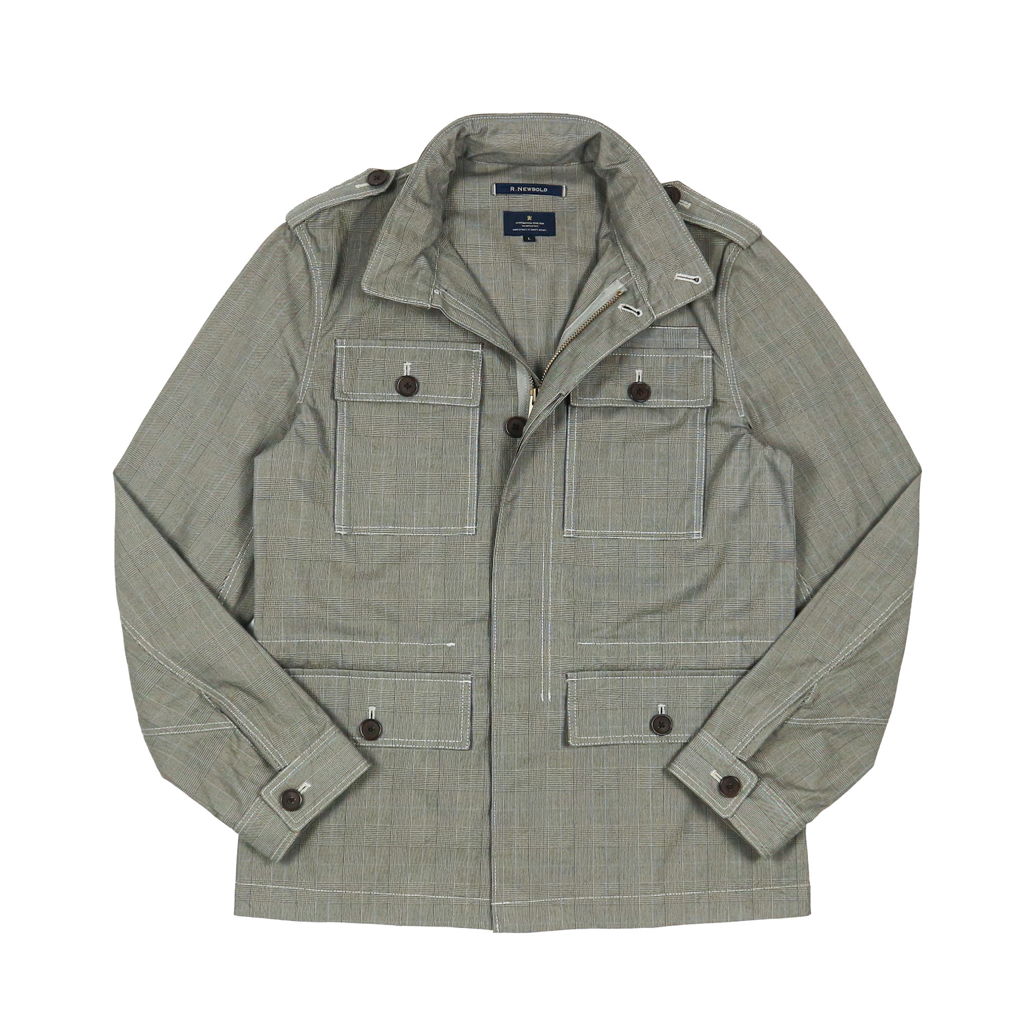 R. Newbold Hooded Field Jacket Size M
