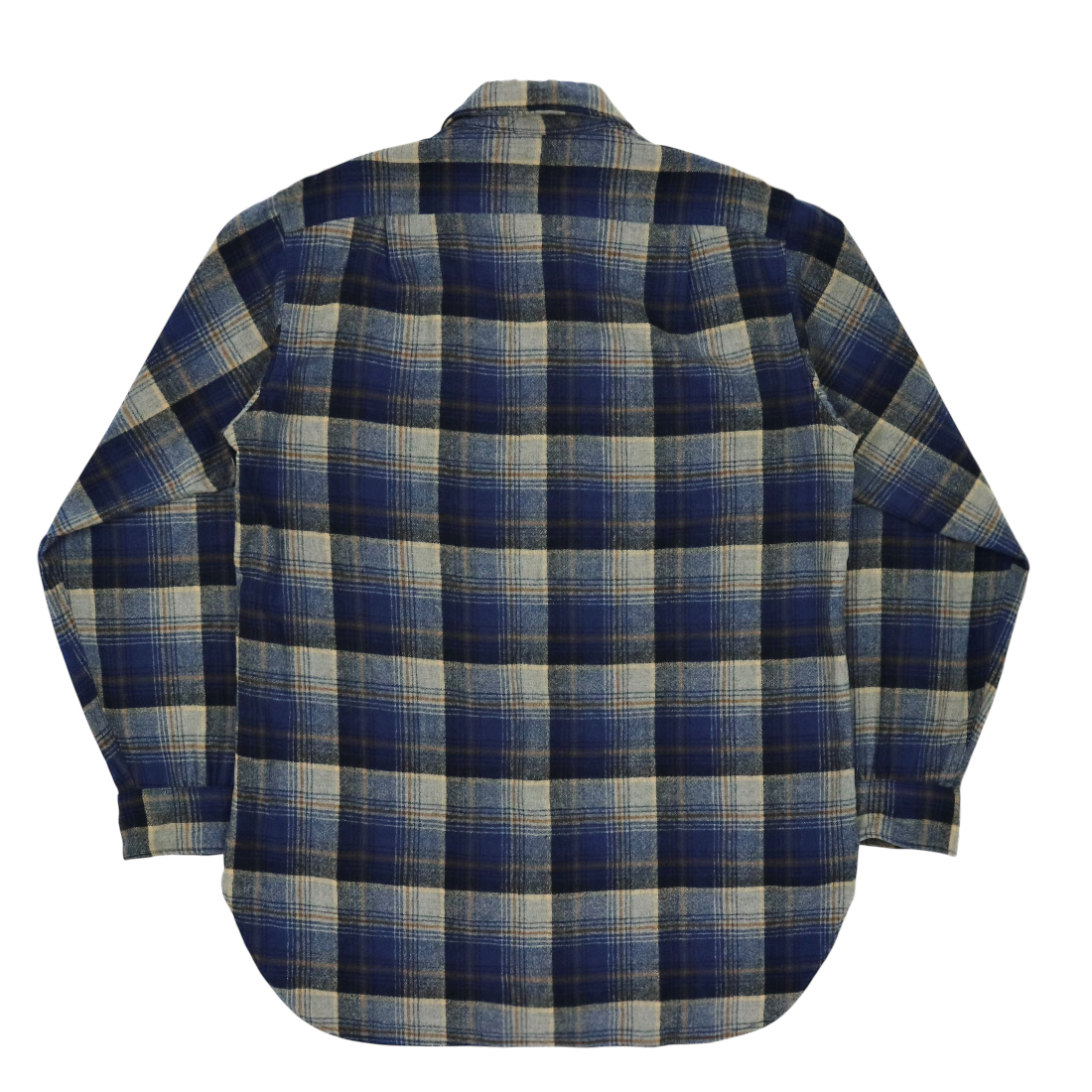 Vintage 70s Pendleton Wool Plaid Shirt Size L