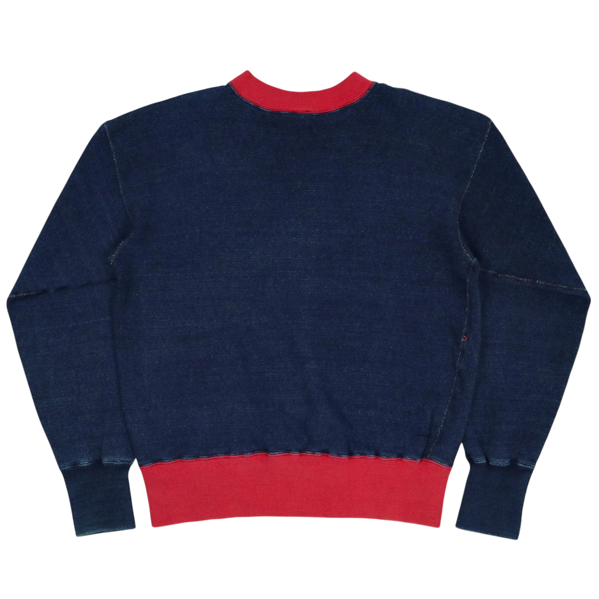 45rpm 45R Japan Half Zip Indigo Sweatshirt Size M