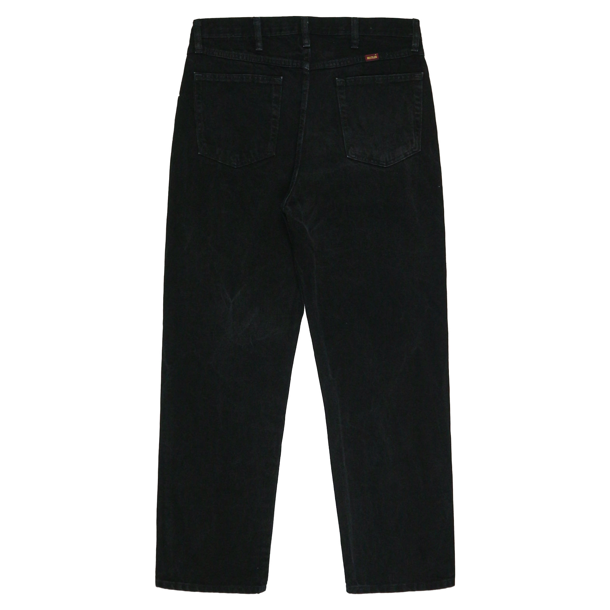 00s Rustler Black Denim Worker Jeans Size 36