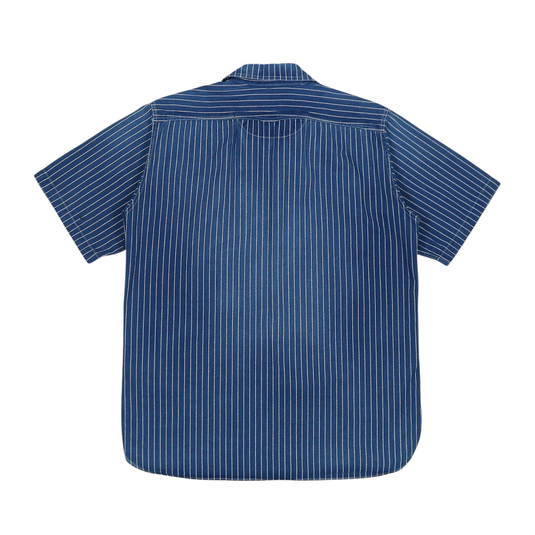 Sugar Cane Japan Wabash Stripe Work Shirt Size M