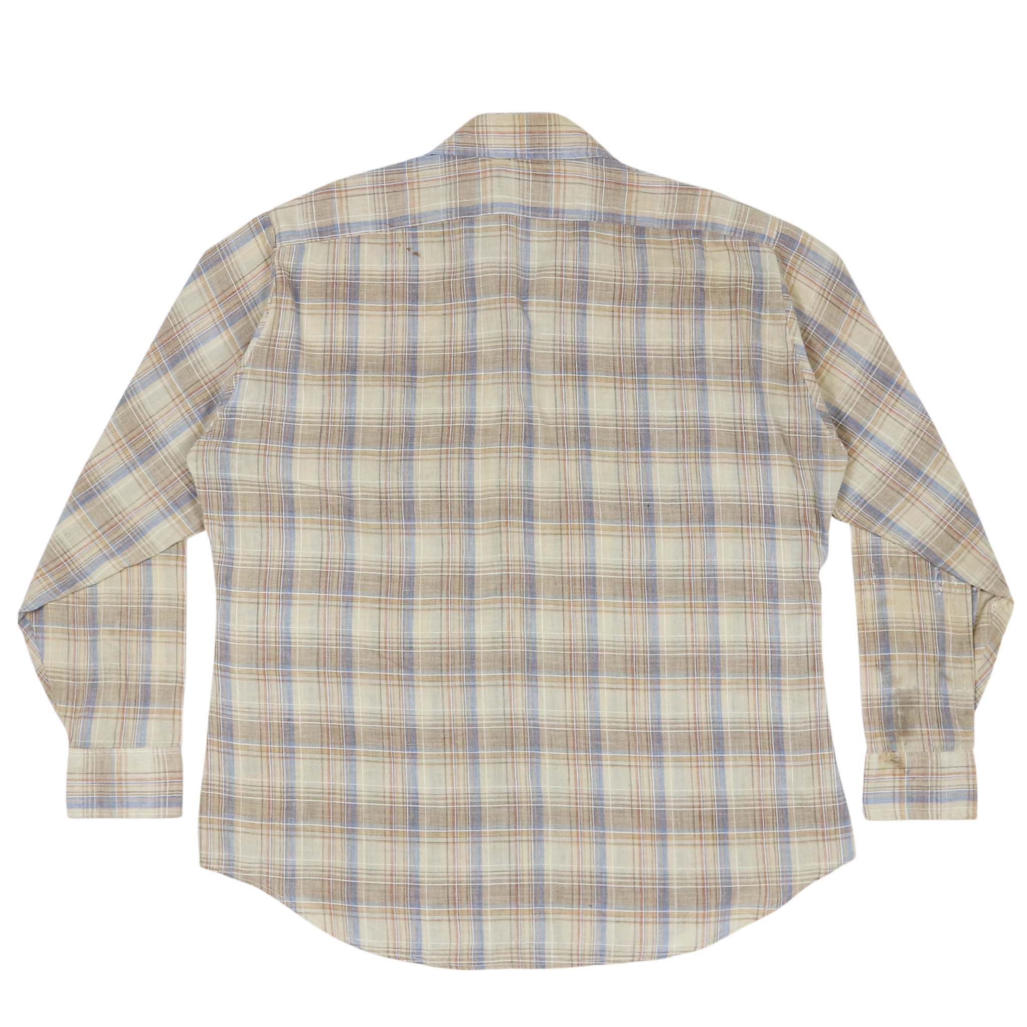 Vintage 80s Levi's USA Men Work Shirt Size XL