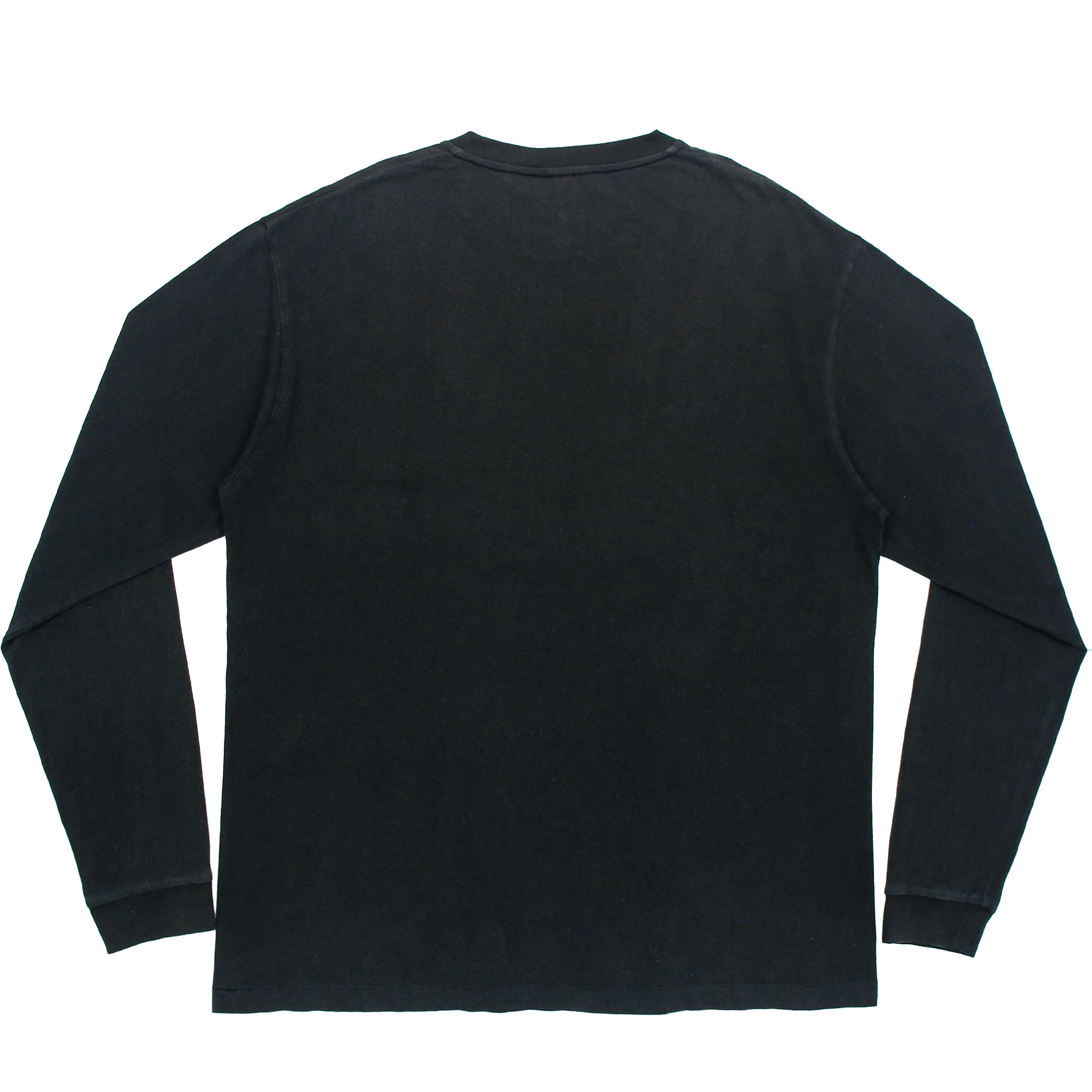 Woolrich Graphic Logo Black L/S T-Shirt Size L