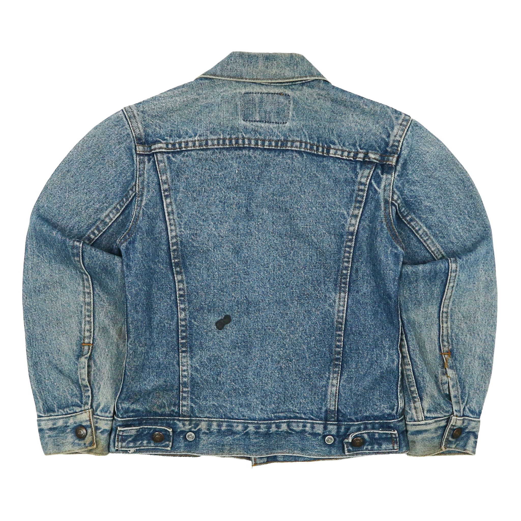 Vintage 80s Levi's USA Trucker Denim Jacket Boy Size 12