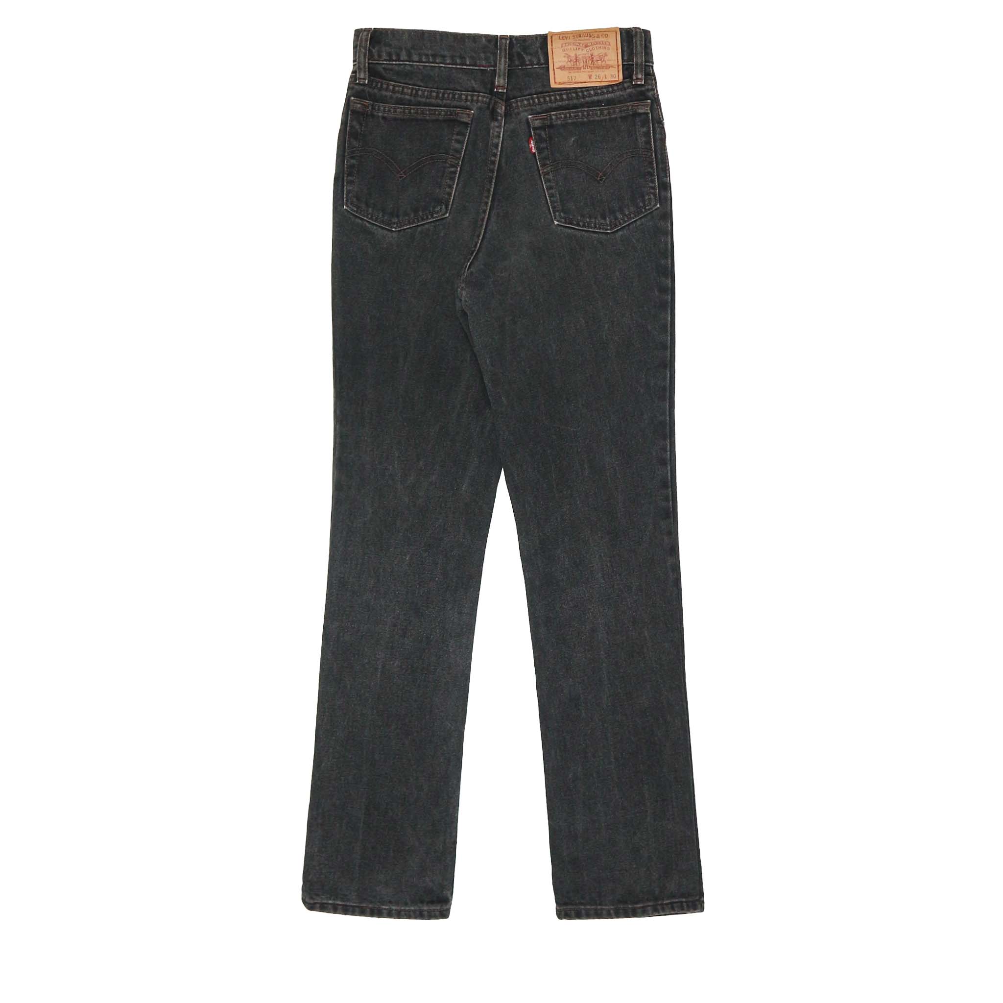 90s Levi's Black Denim Women Jeans Size 26