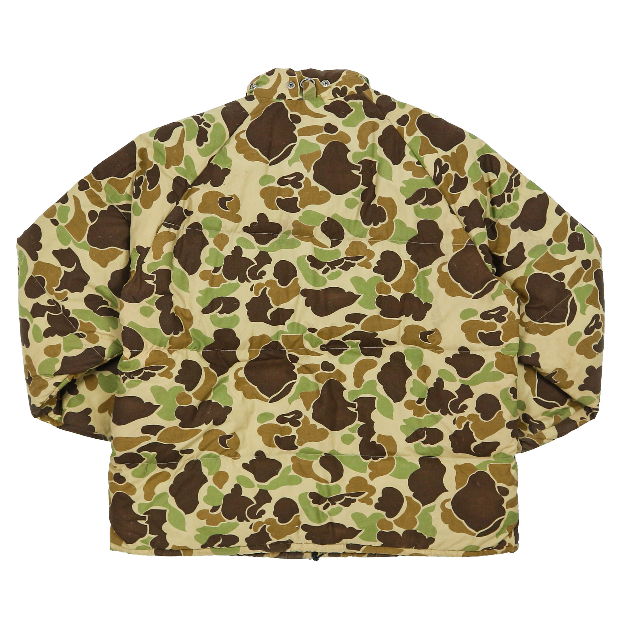 Vtg Stearns USA Duck Camo Downfill Hunting Jacket Size XL