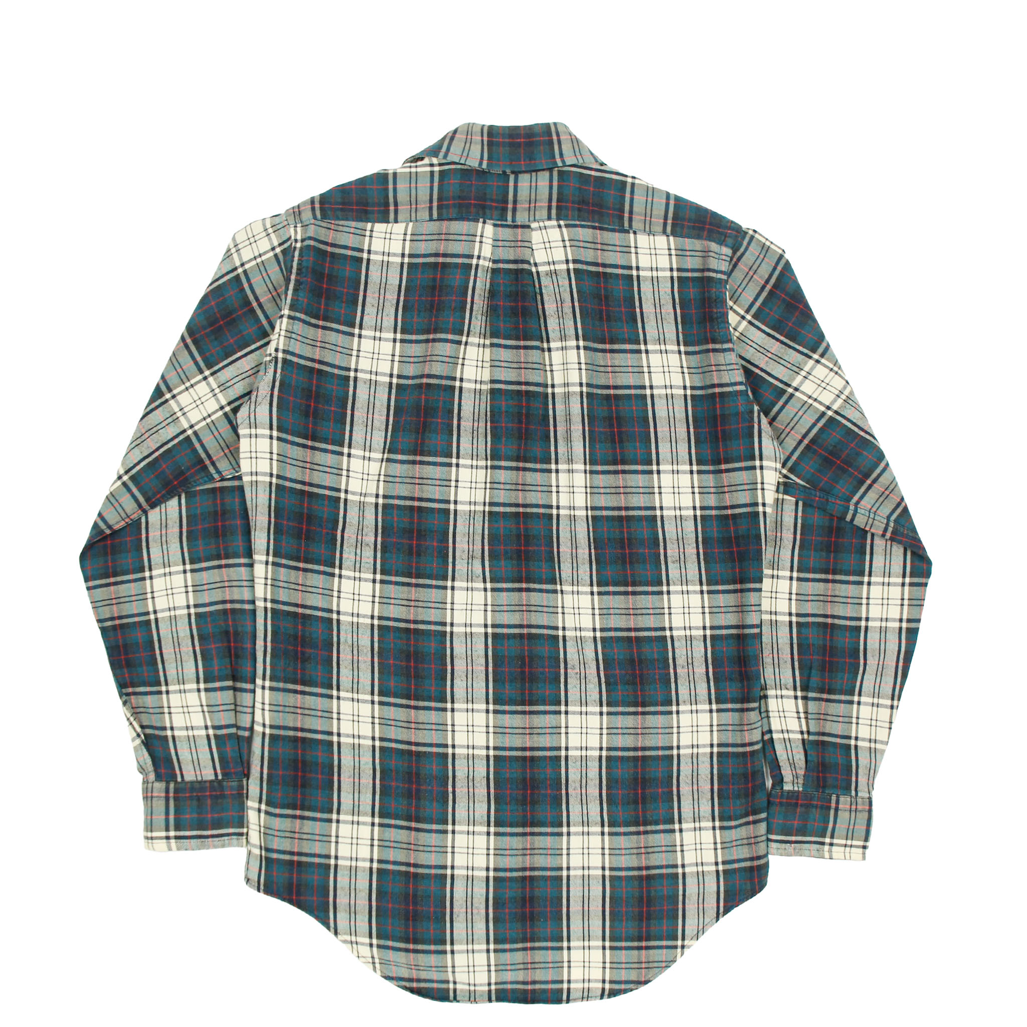 80s L.L.Bean USA Plaid Check Shirt Size S