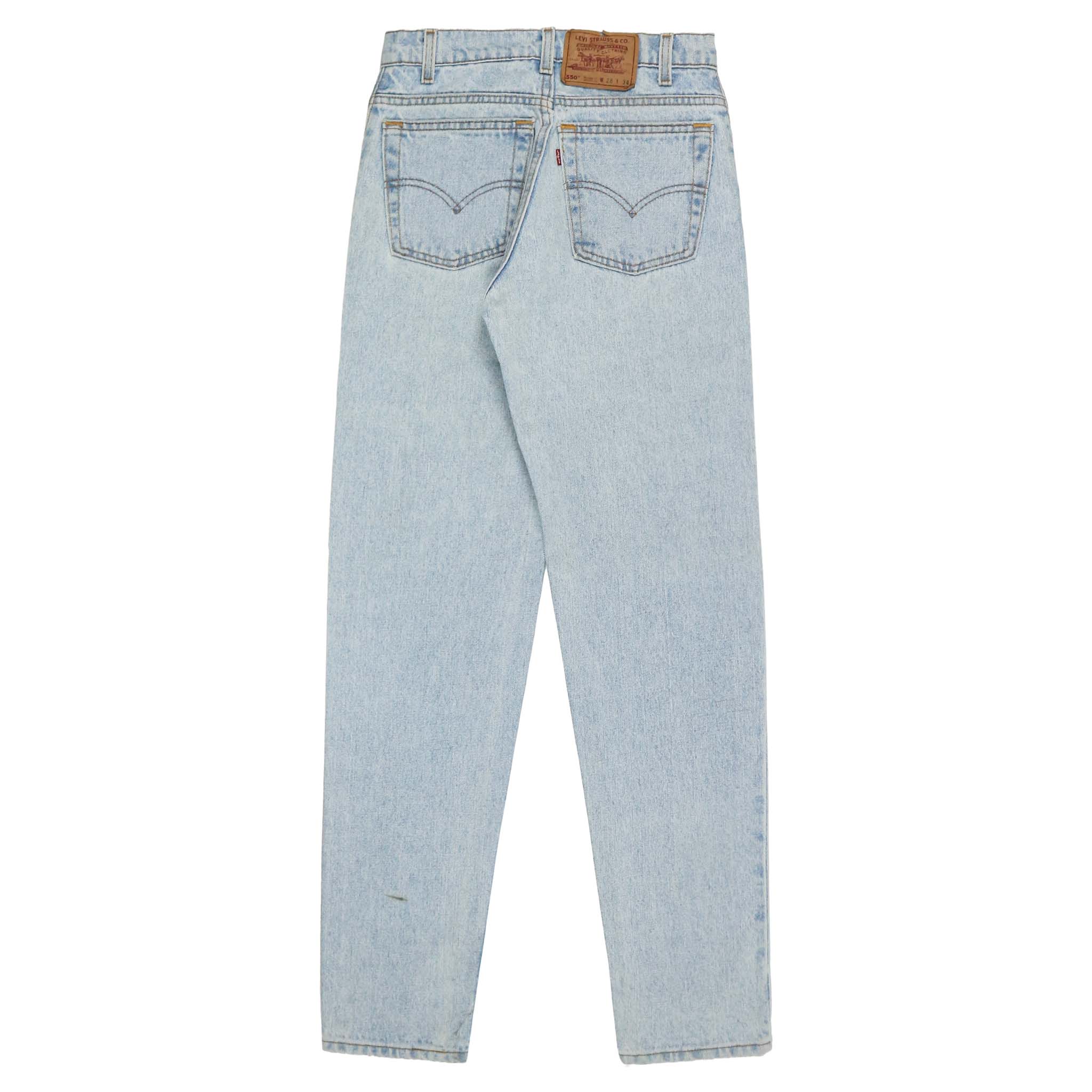 90s Levi's 550 USA Denim Jeans Size 27