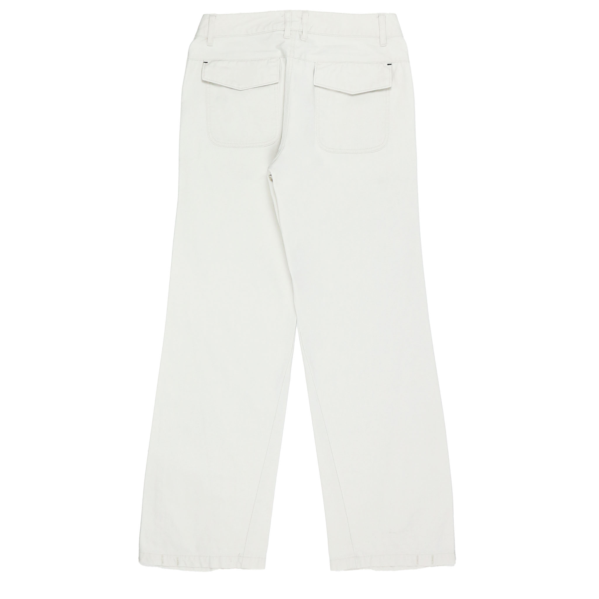 Eastboy White Canvas Bootcut Pants Size 26