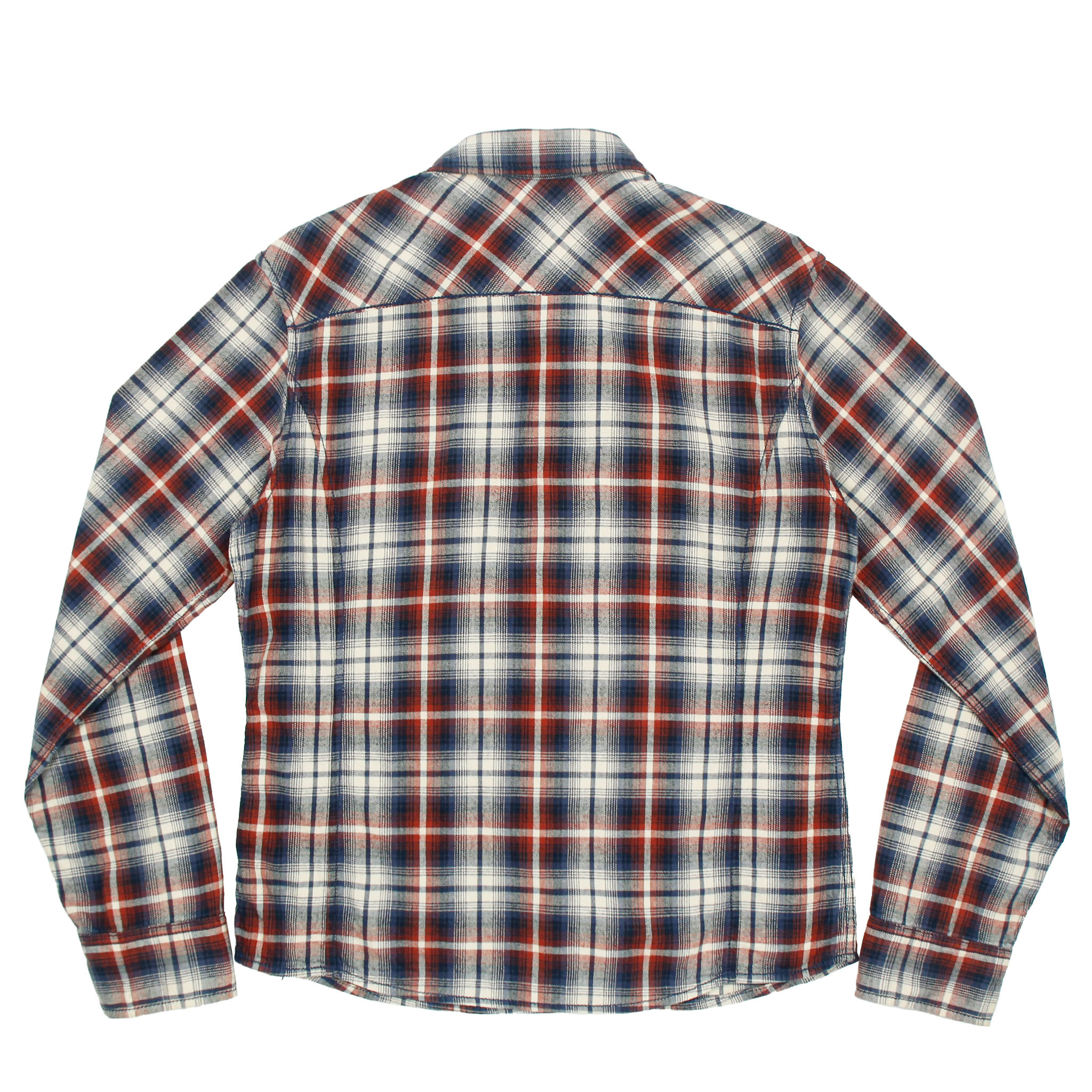 Beams Japan Plaid Check Shirt Size M