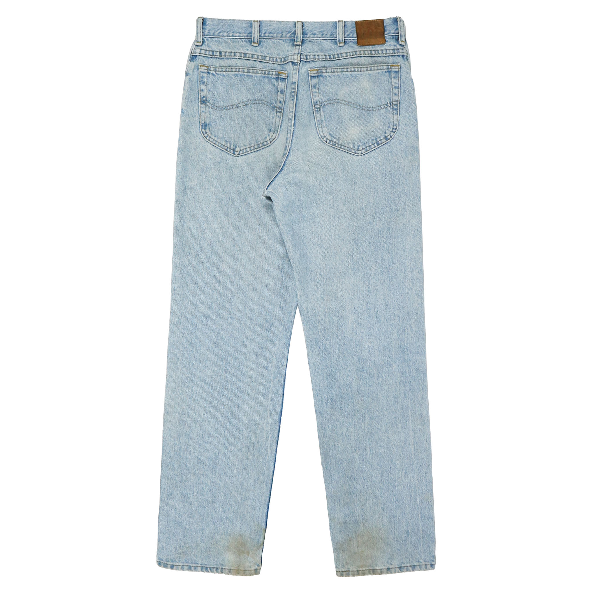 00s Lee Faded Blue Denim Jeans Size 32