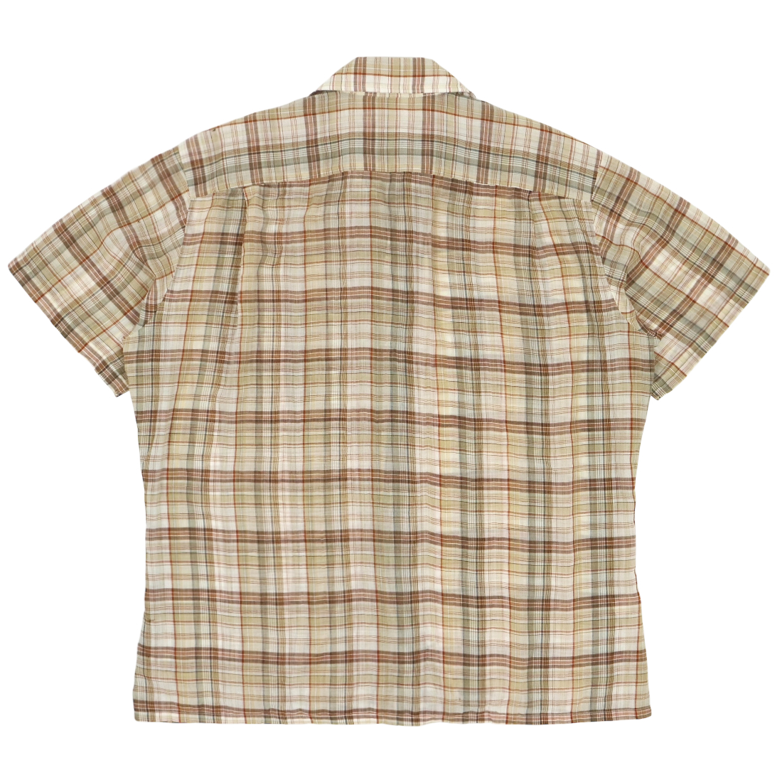 Vintage 80s Golden Era Plaid Shirt Size L
