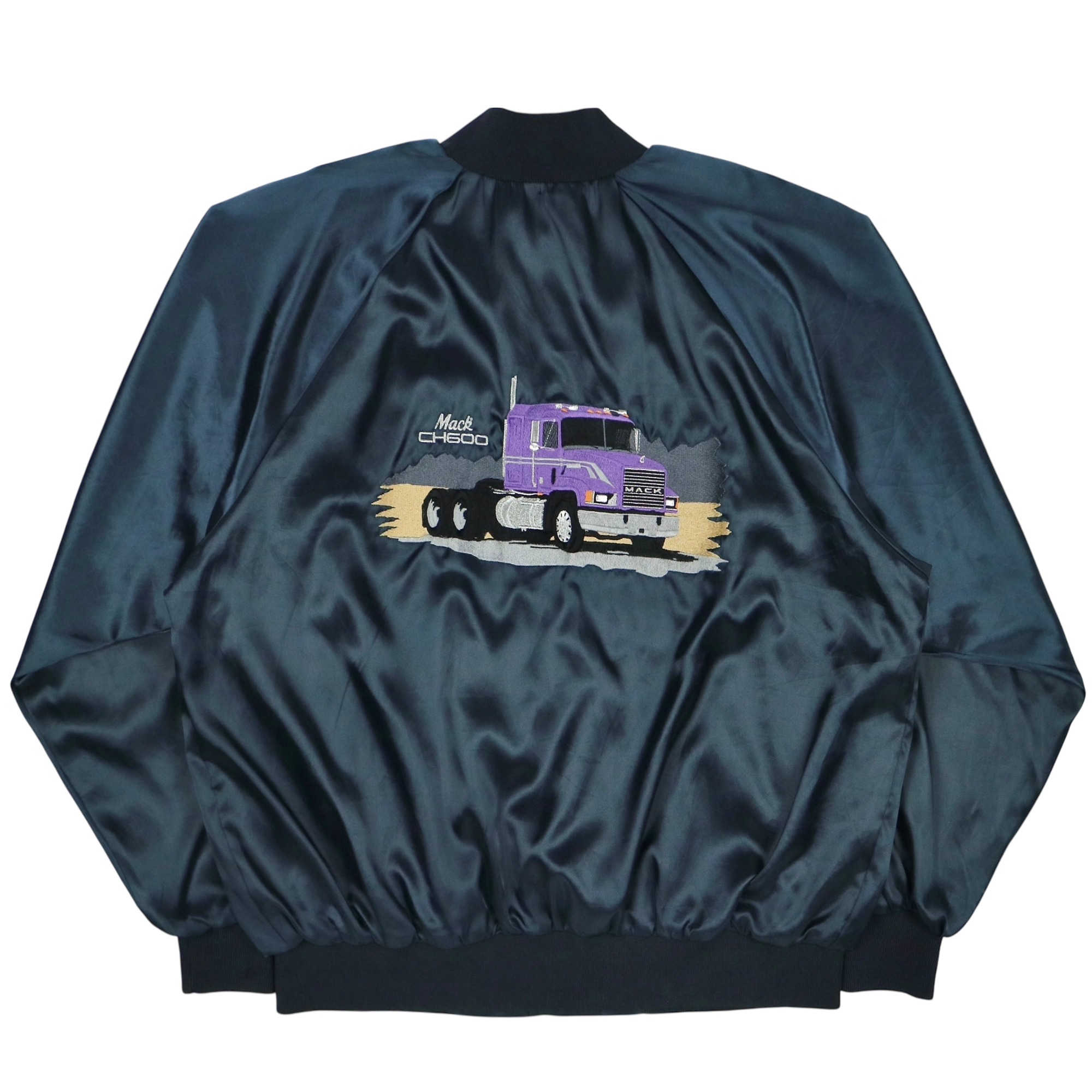 Vtg Auburn Mack Trucks Uniform Jacket Size 2XL
