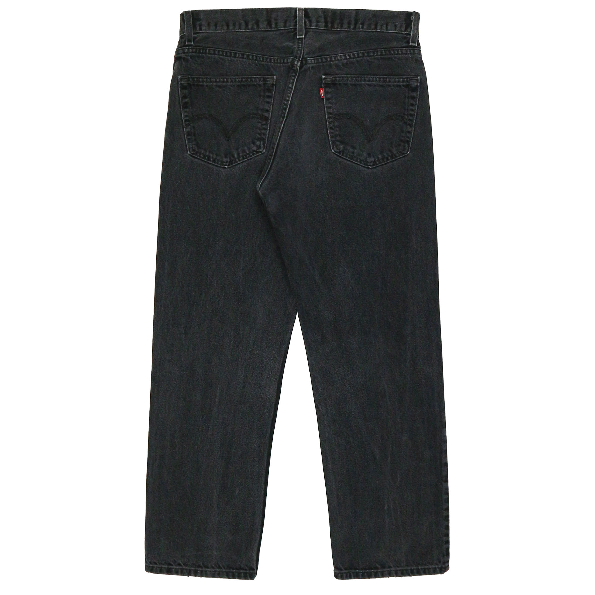 2000s Levi's 505 Faded Black Denim Jeans Size 34