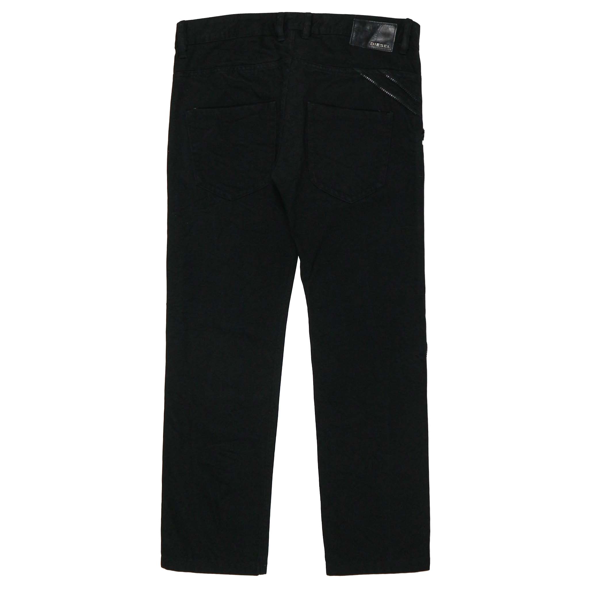 Diesel Industry Black Denim Pants Size 34