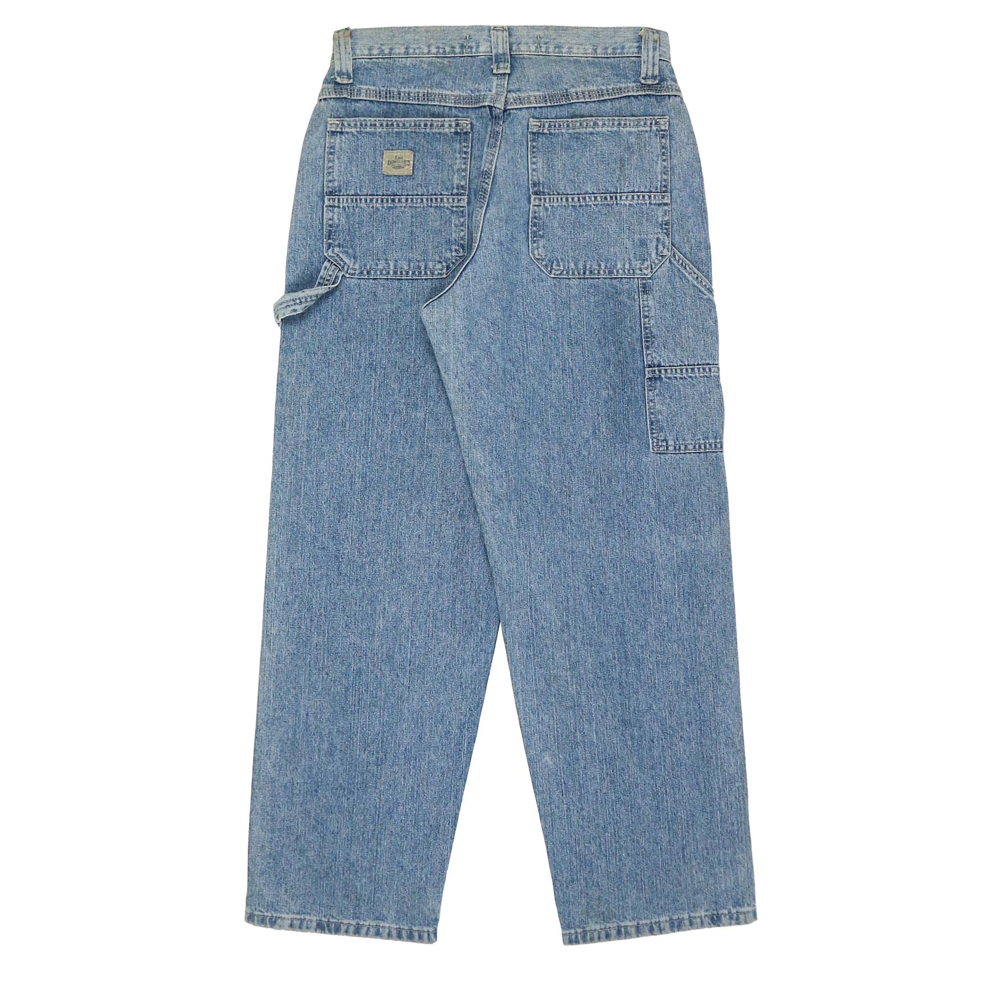 00s Lee Dungarees Denim Carpenter Pants Size 30