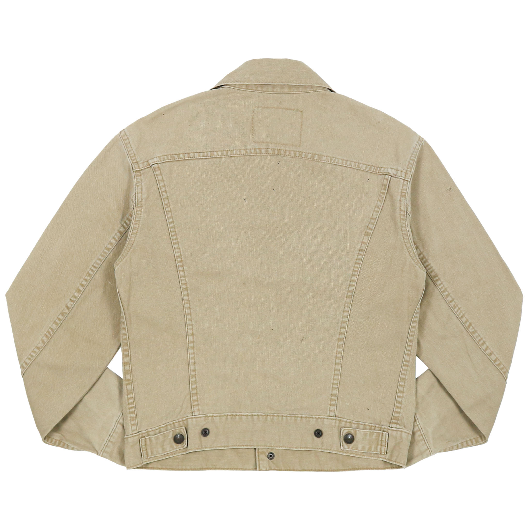 90s Levi's Japan Made Beige Denim Jacket Women Size M