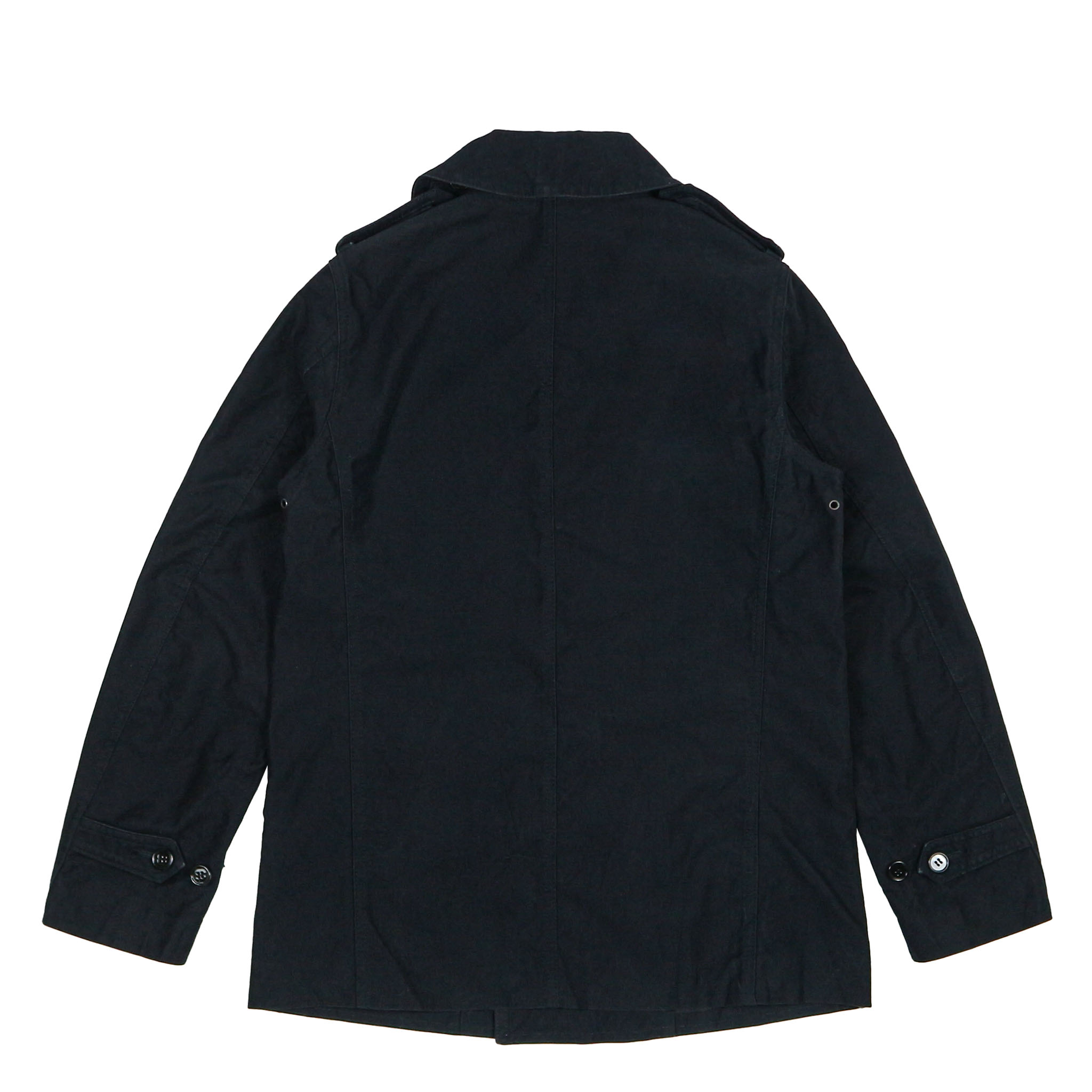 Toki Shirazu A Vontade Black Peacoat Size S