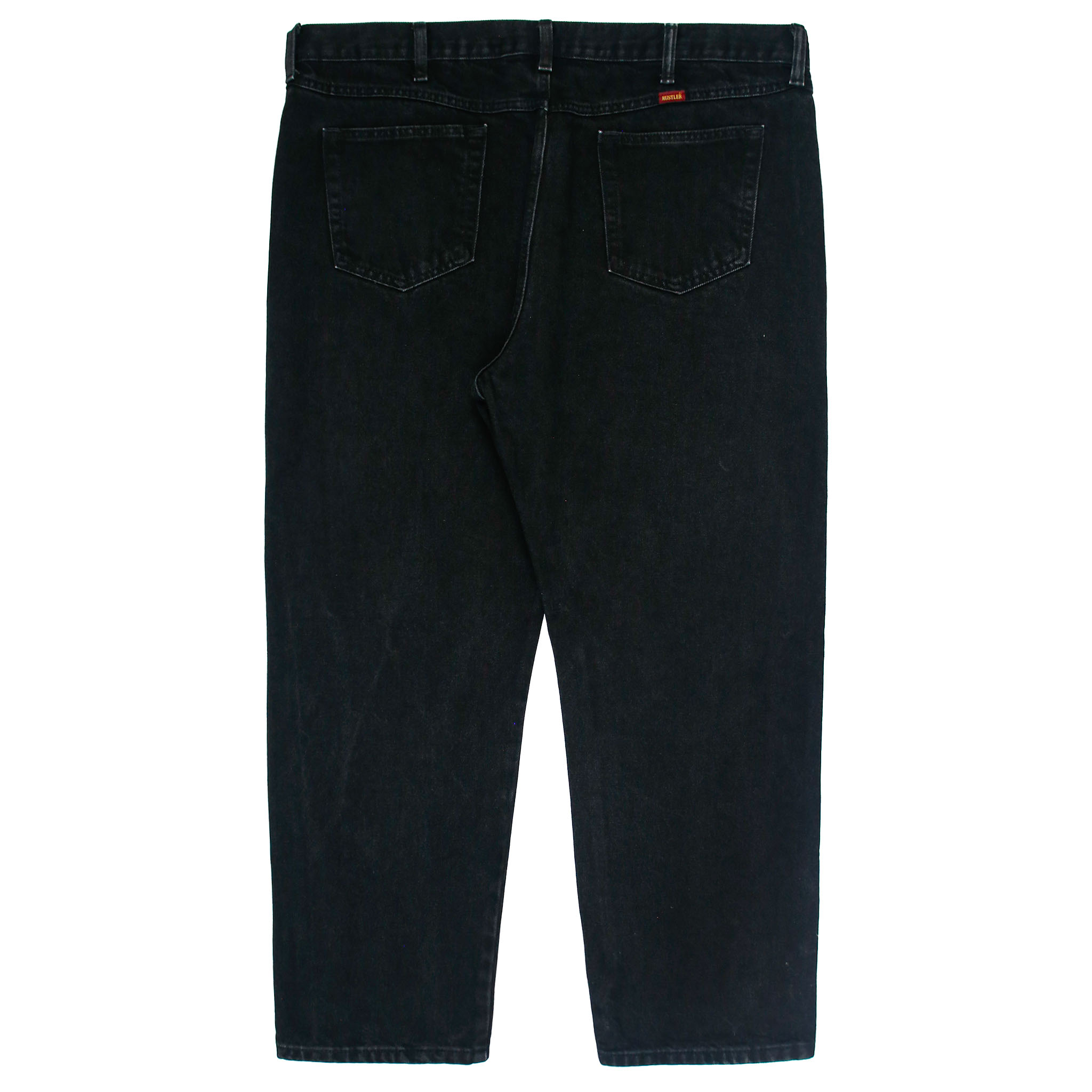 00s Rustler Black Denim Worker Jeans Size 42