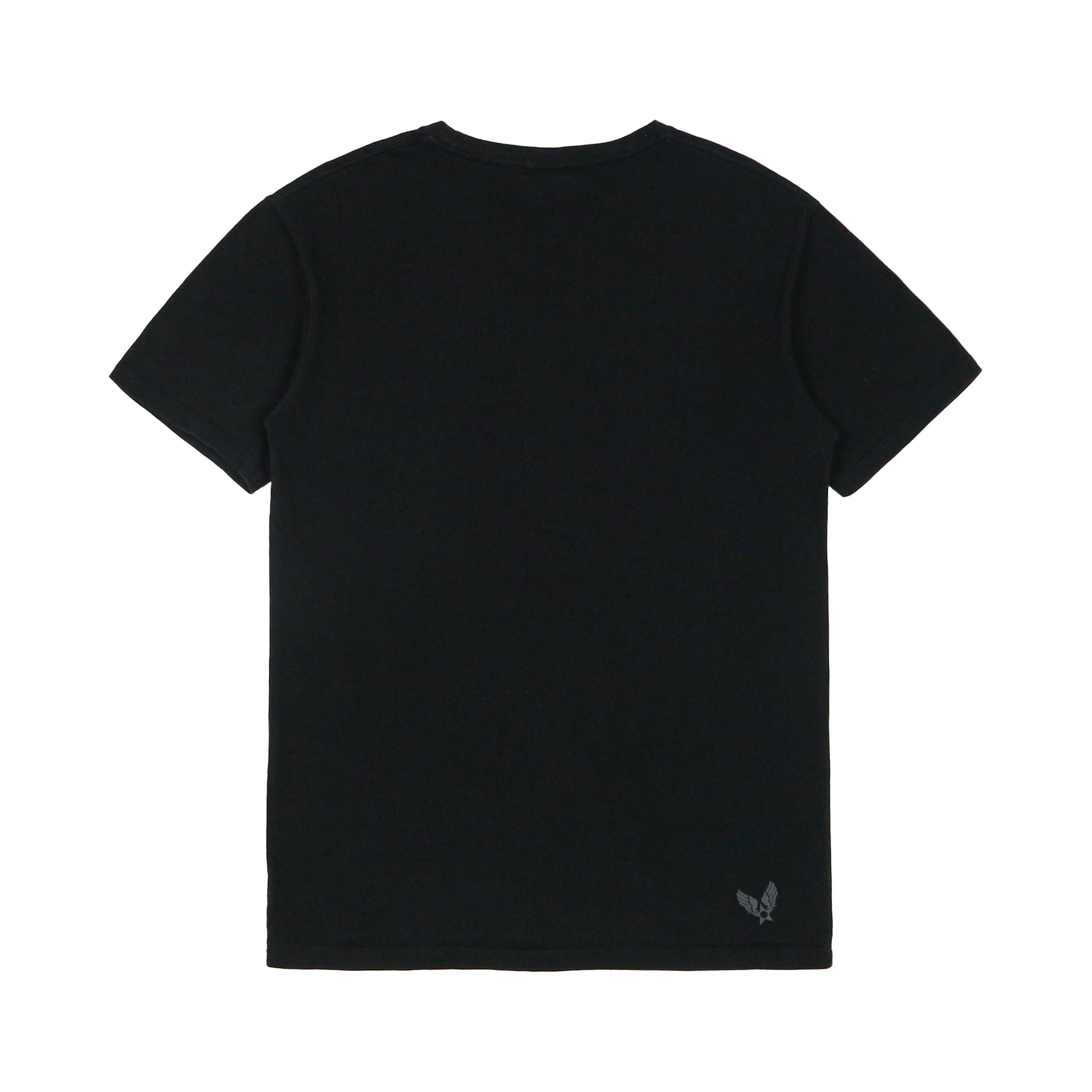 Avirex Big Logo Black T-Shirt Size M