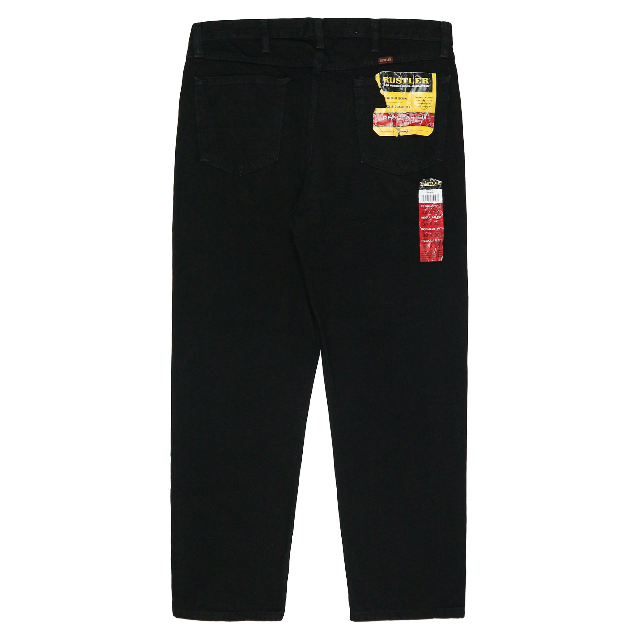 00s Rustler Black Denim Worker Jeans NWT Size 38