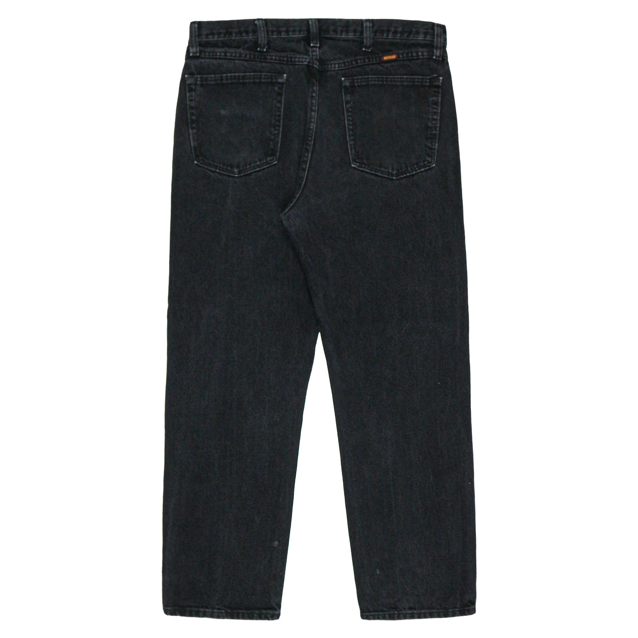 00s Rustler Black Denim Worker Jeans Size 36