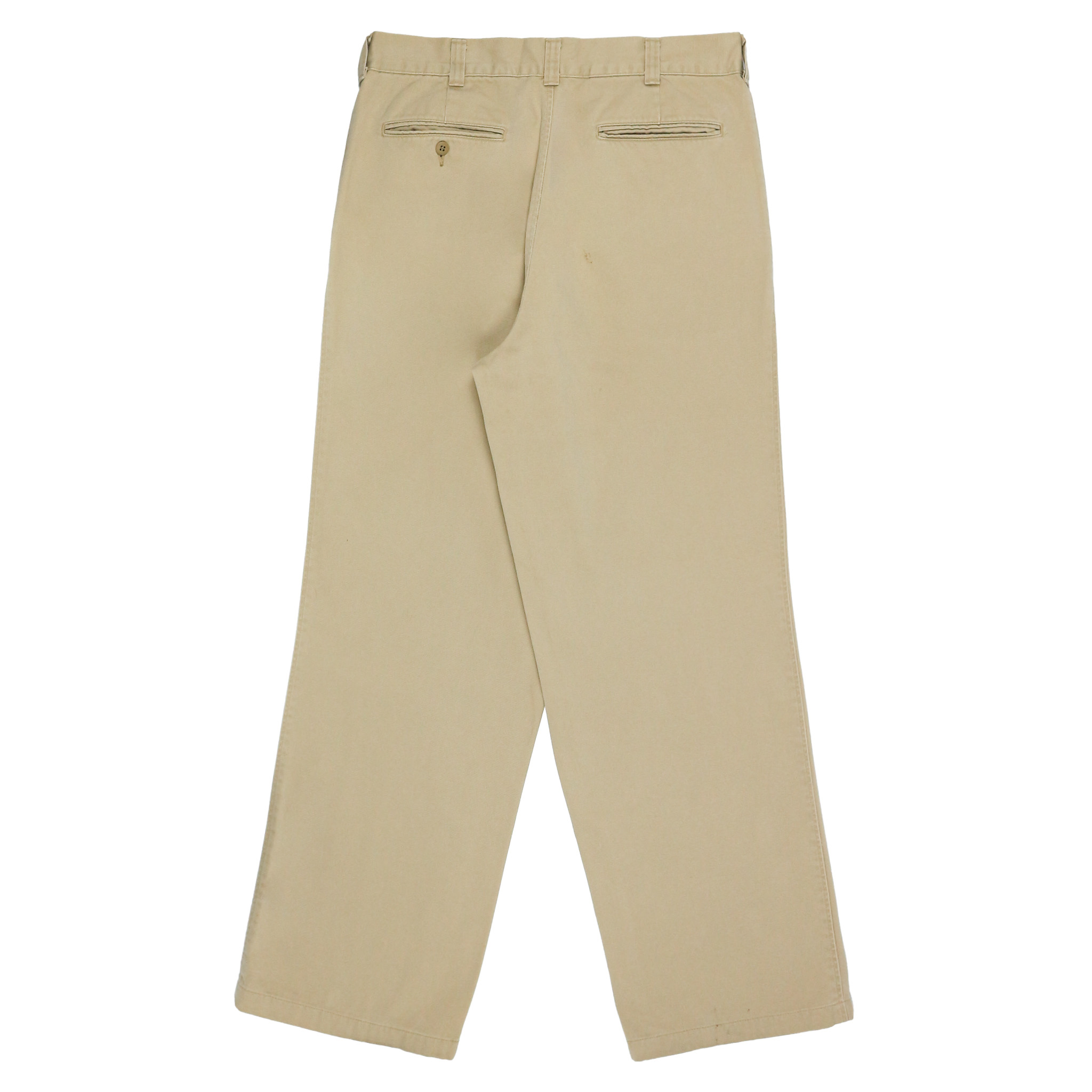 Old Edwin Made in JP Khaki Work Trousers Size 32
