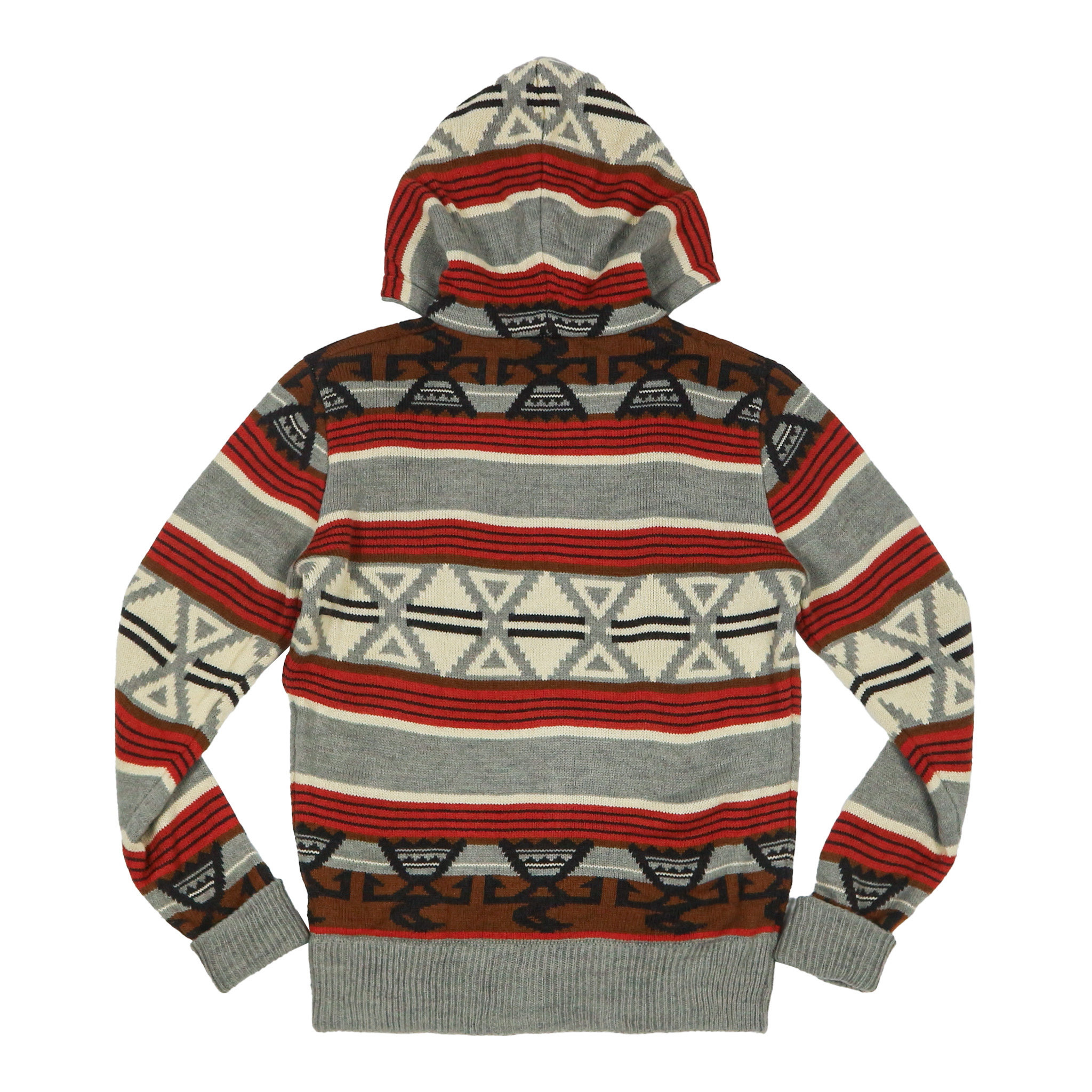 Indian Motocycle Native Pattern Wool Jacket Size M