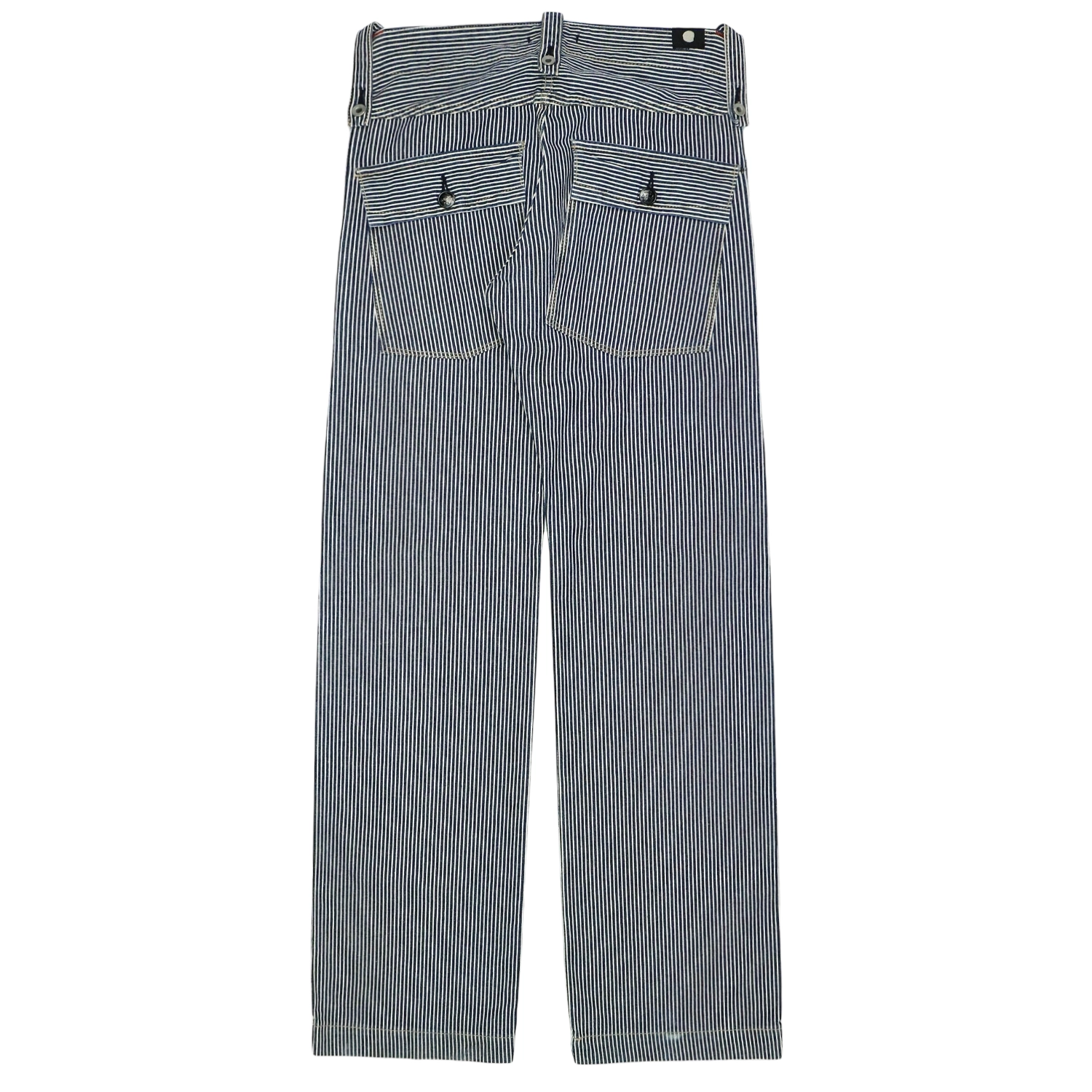Blue Way Japan Hickory Stripe Work Pants Size 28