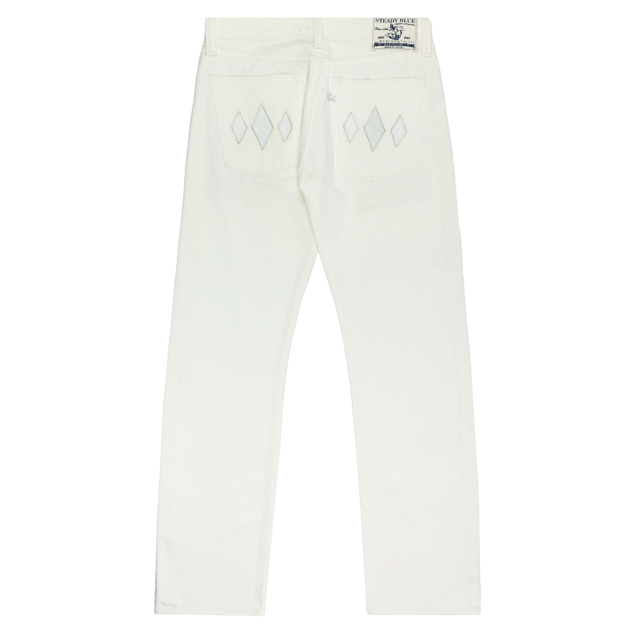 RJB by The Flat Head Japan White Selvedge Denim Size 27