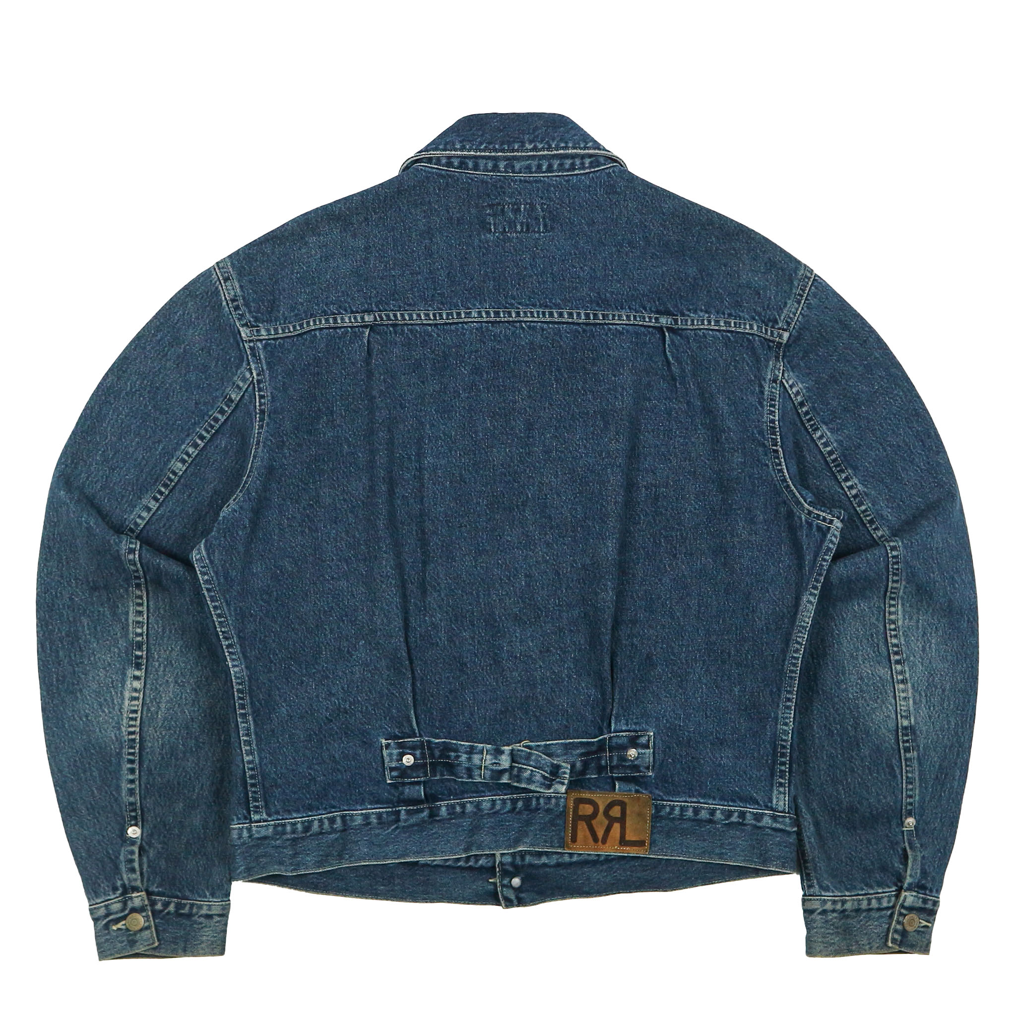 Double RL (RRL) USA Made Denim Jacket Size L