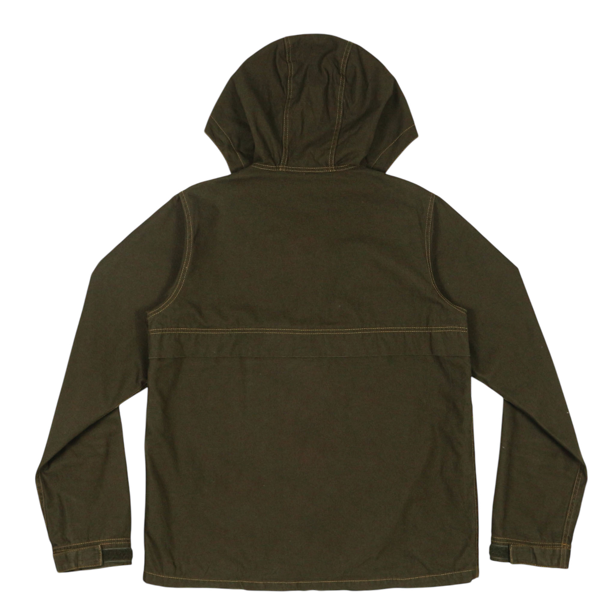 Kriff Mayer Olive Sateen Hooded Jacket Size M