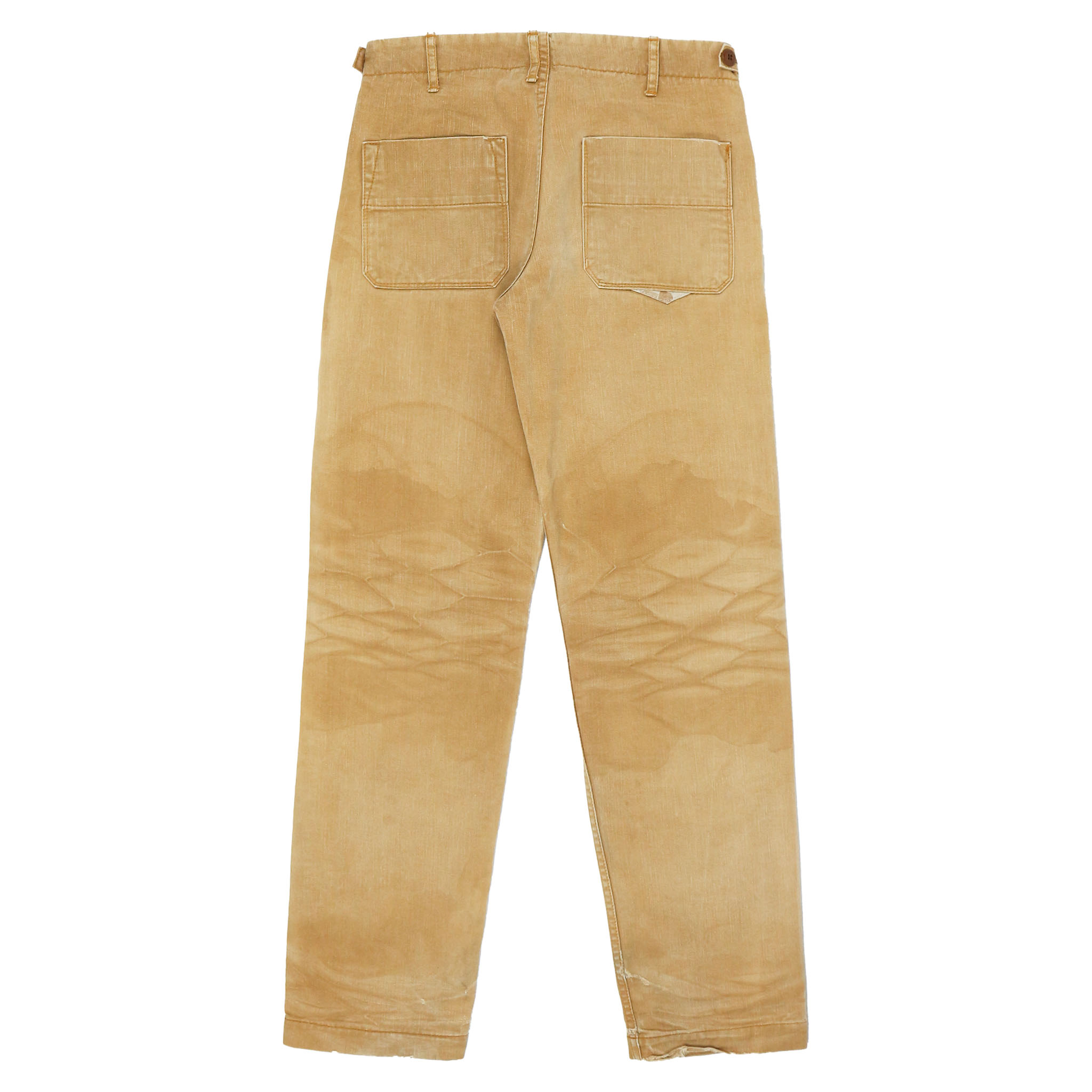 1129D&Co Made in Japan Brown Denim Pants Size 28