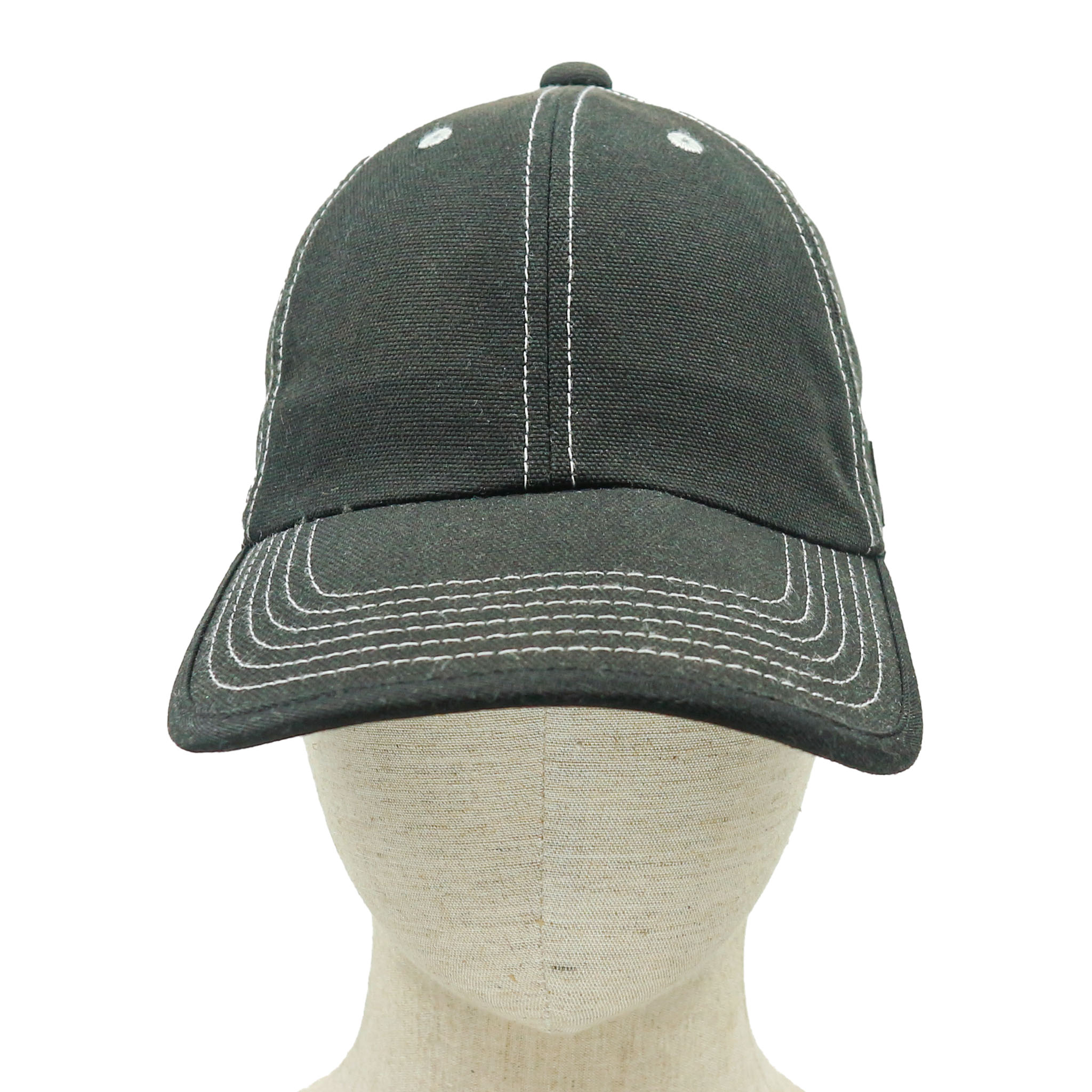 Kavu x CA4LA Japan Black Canvas Trucker Cap