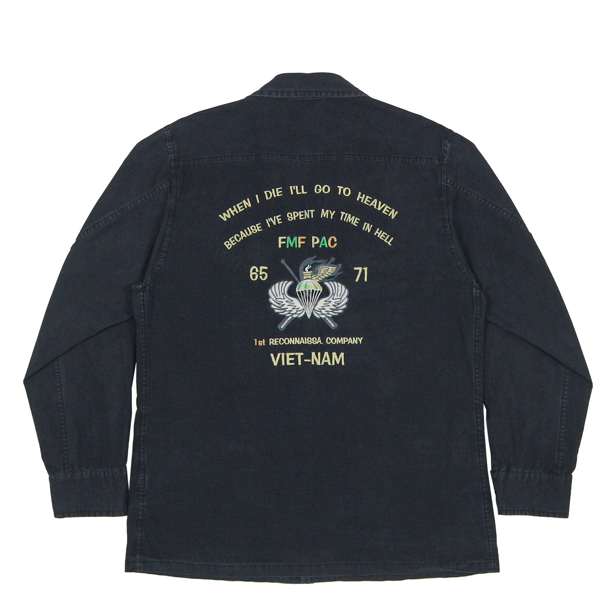 Avirex Embroidery Jungle Jacket Size M