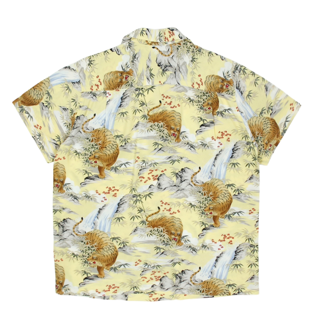 Kaluluwa Rayon Oriental Hawaiian Shirt Size M